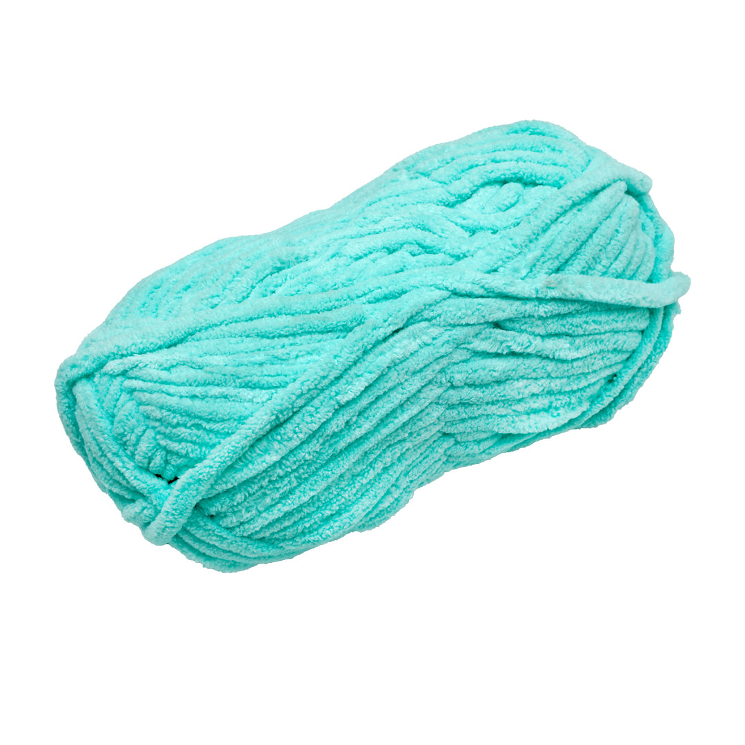 Snuggly Blanket Knitting/Crochet Yarn 100% Polyester Iceberg Blue 50m 100g