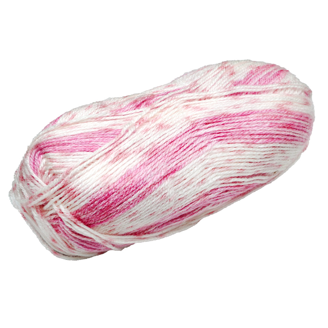 Snuggly Blanket Knitting/Crochet Yarn 100% Polyester Orchid Rose Multi Colour 50m 100g