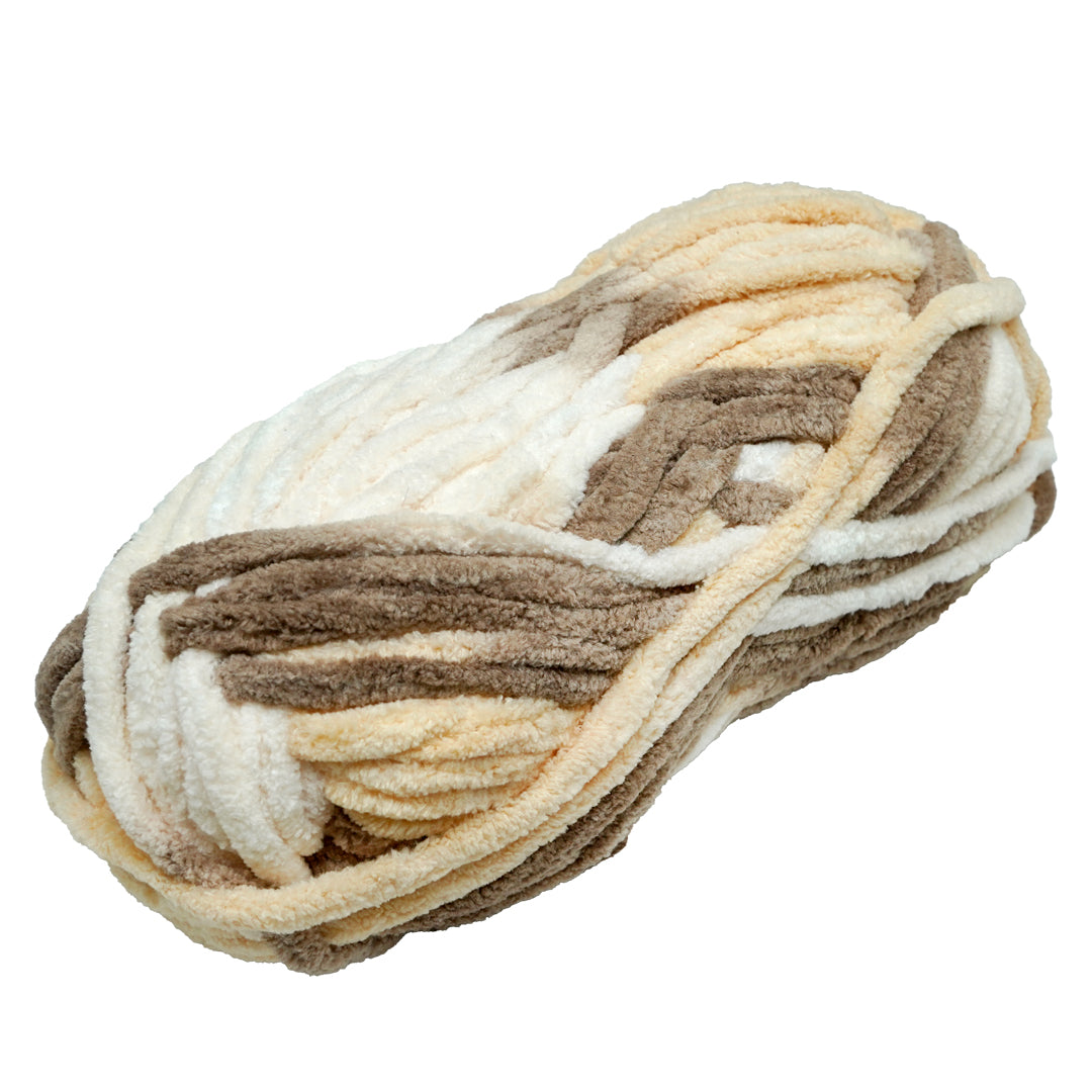 Snuggly Blanket Knitting/Crochet Yarn 100% Polyester Coral Sky Multi Colour 50m 100g