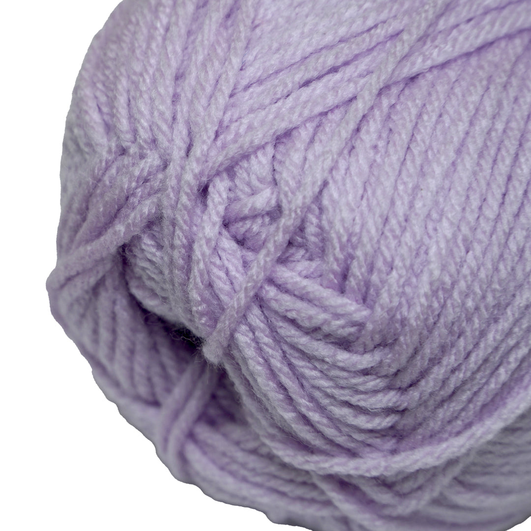 Snuggly Blanket Knitting/Crochet Yarn 100% Acrylic Lilac 200m 100g