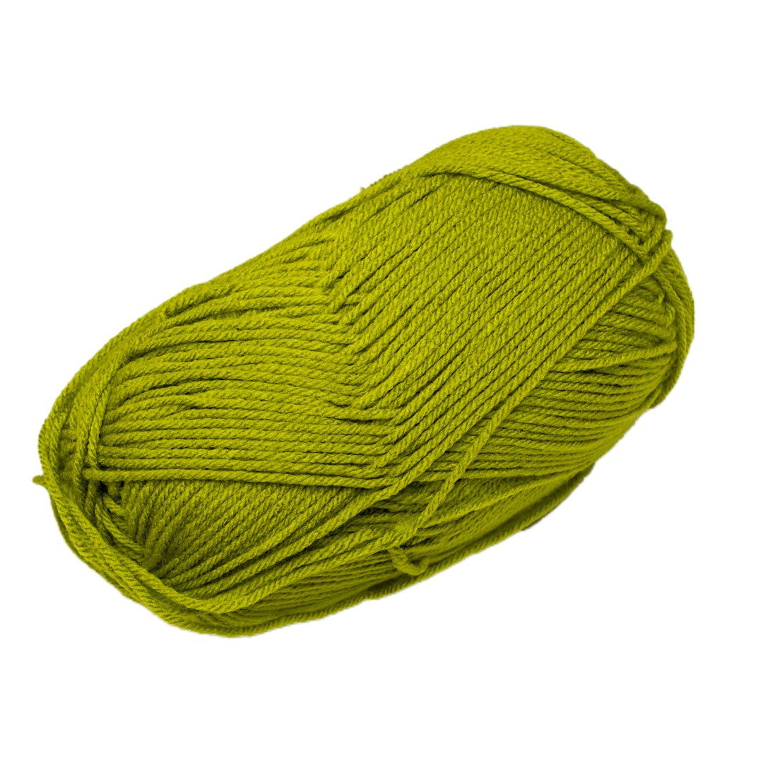 Snuggly Blanket Knitting/Crochet Yarn 100% Acrylic Celery 200m 100g