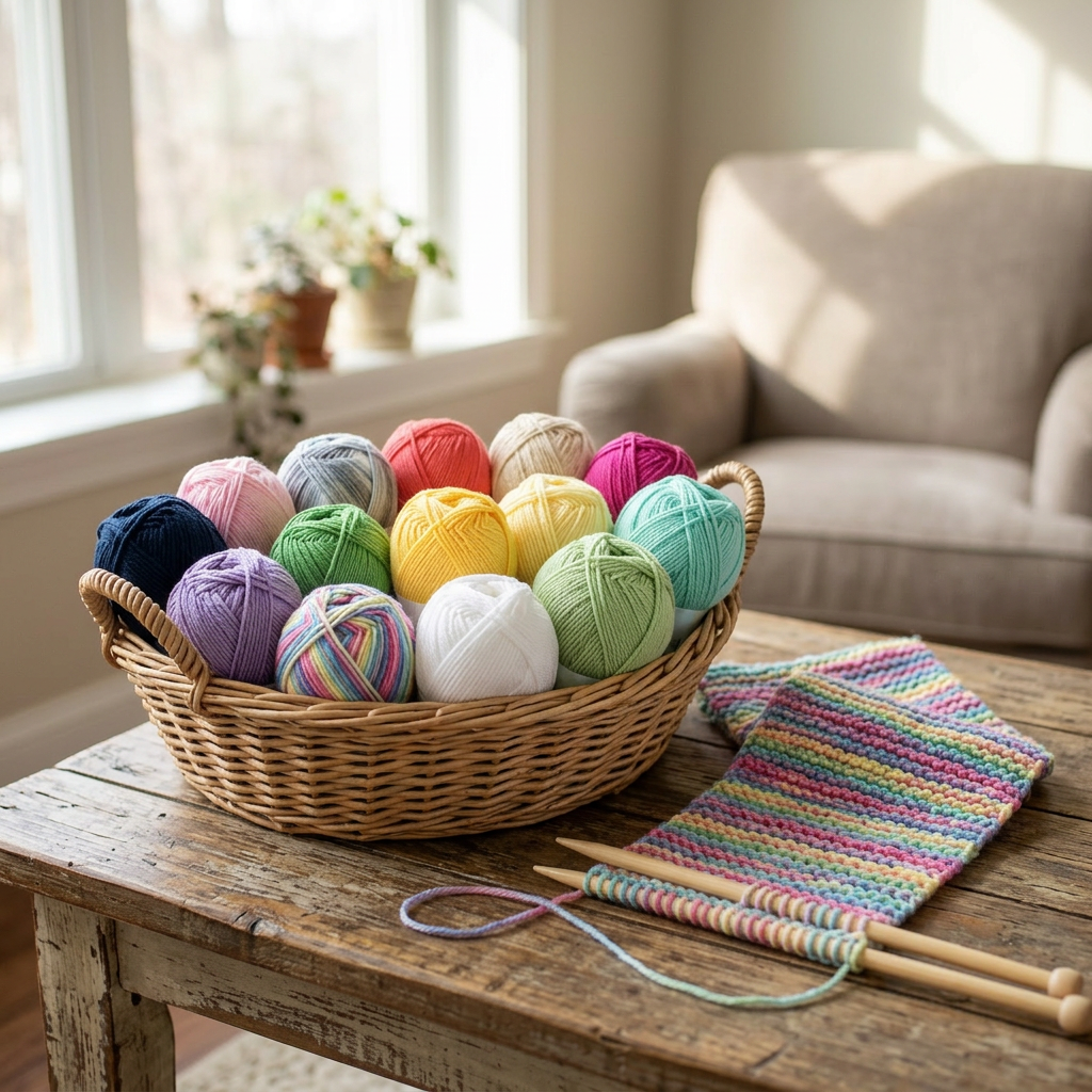 Crochet Magic Knitting/Crochet Yarn 100% Acrylic Jet Black 400m 100g