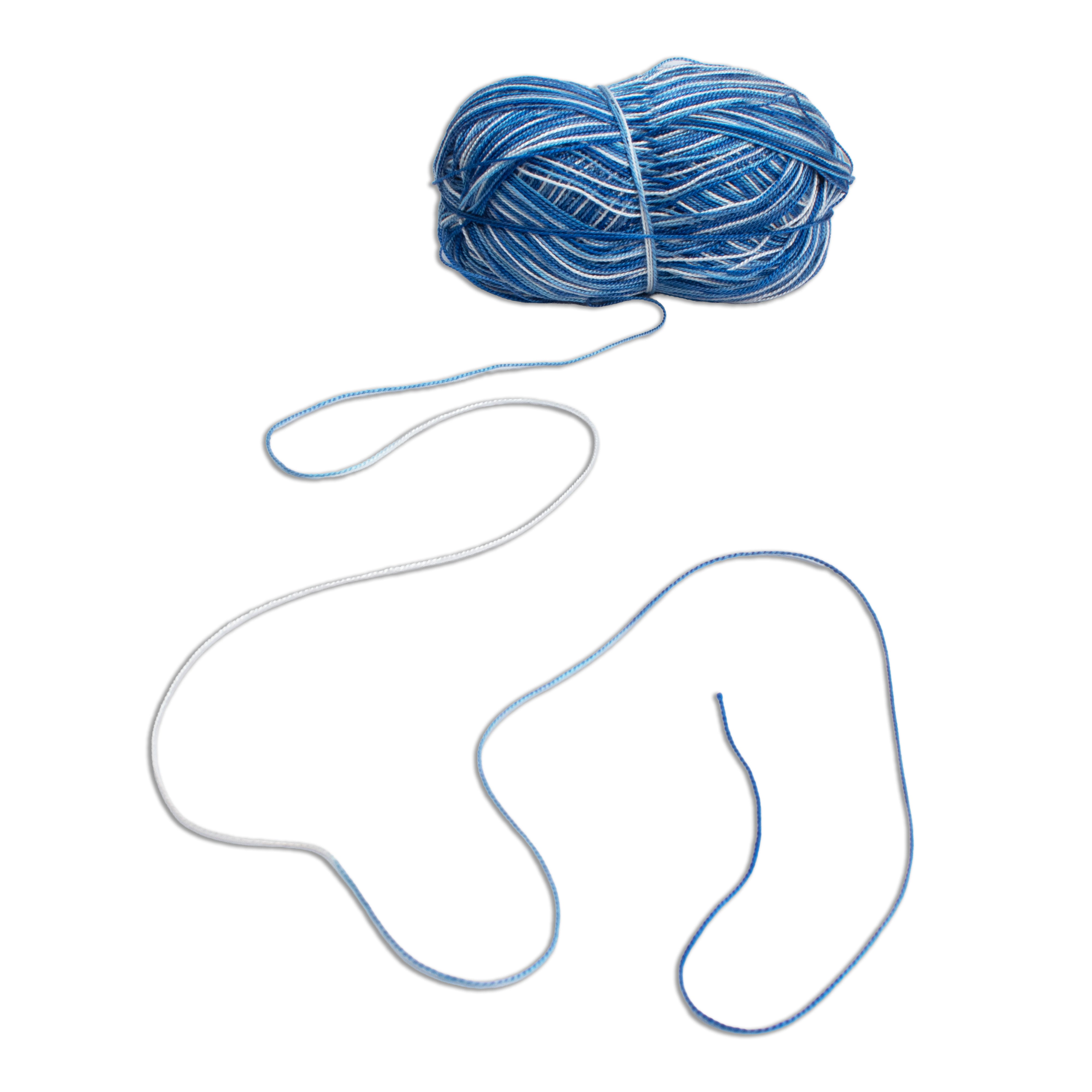 Crochet Magic Knitting/Crochet Multi Yarn 100% Acrylic Blue Tornado 400m 100g