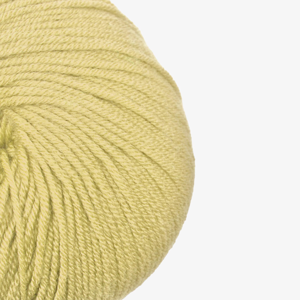 New Zealand Merino Knitting/Crochet Yarn 100% Merino Wool Custard Cream 140m 50g