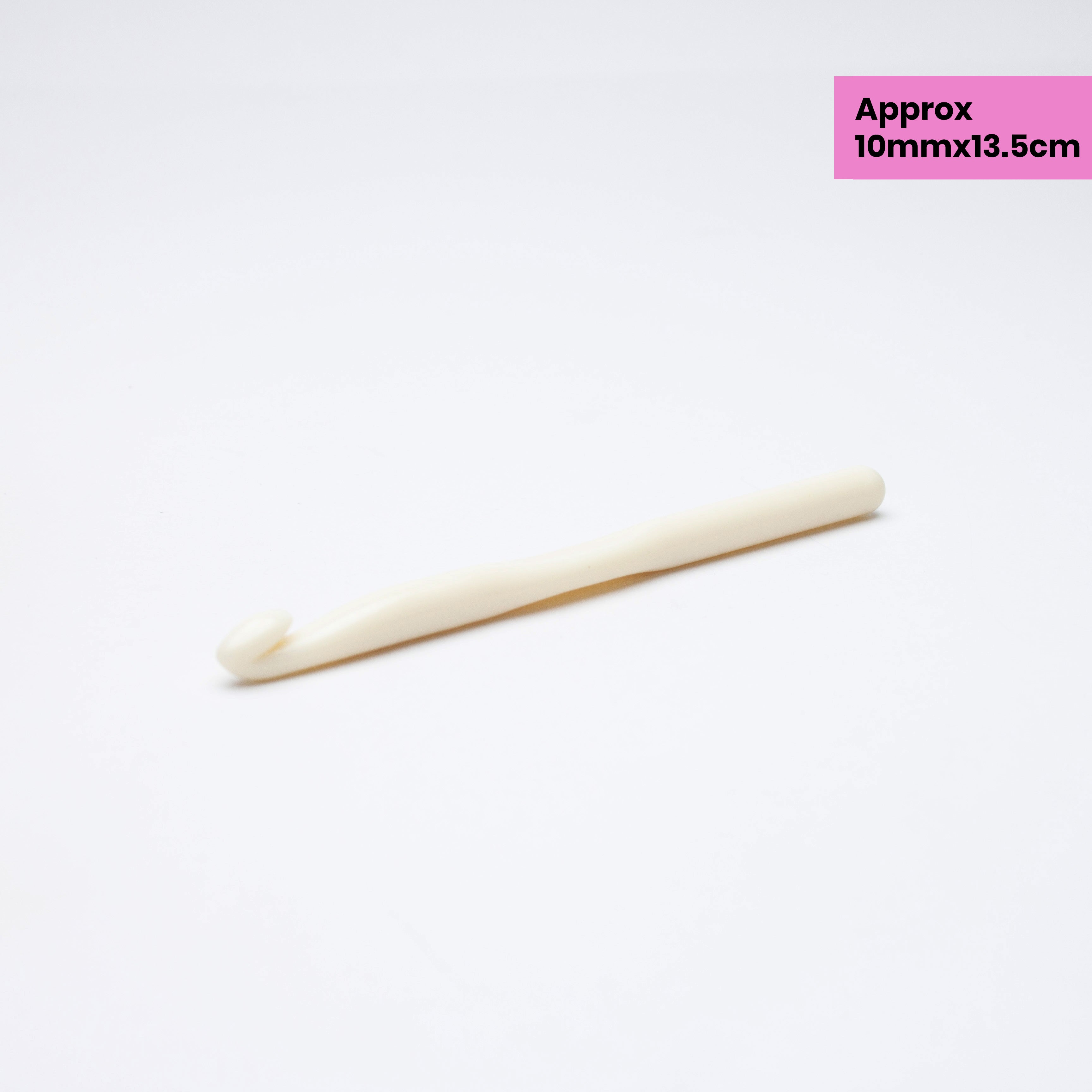 Premium Crochet Hook 10mm X 13.5cm 1pc Blister