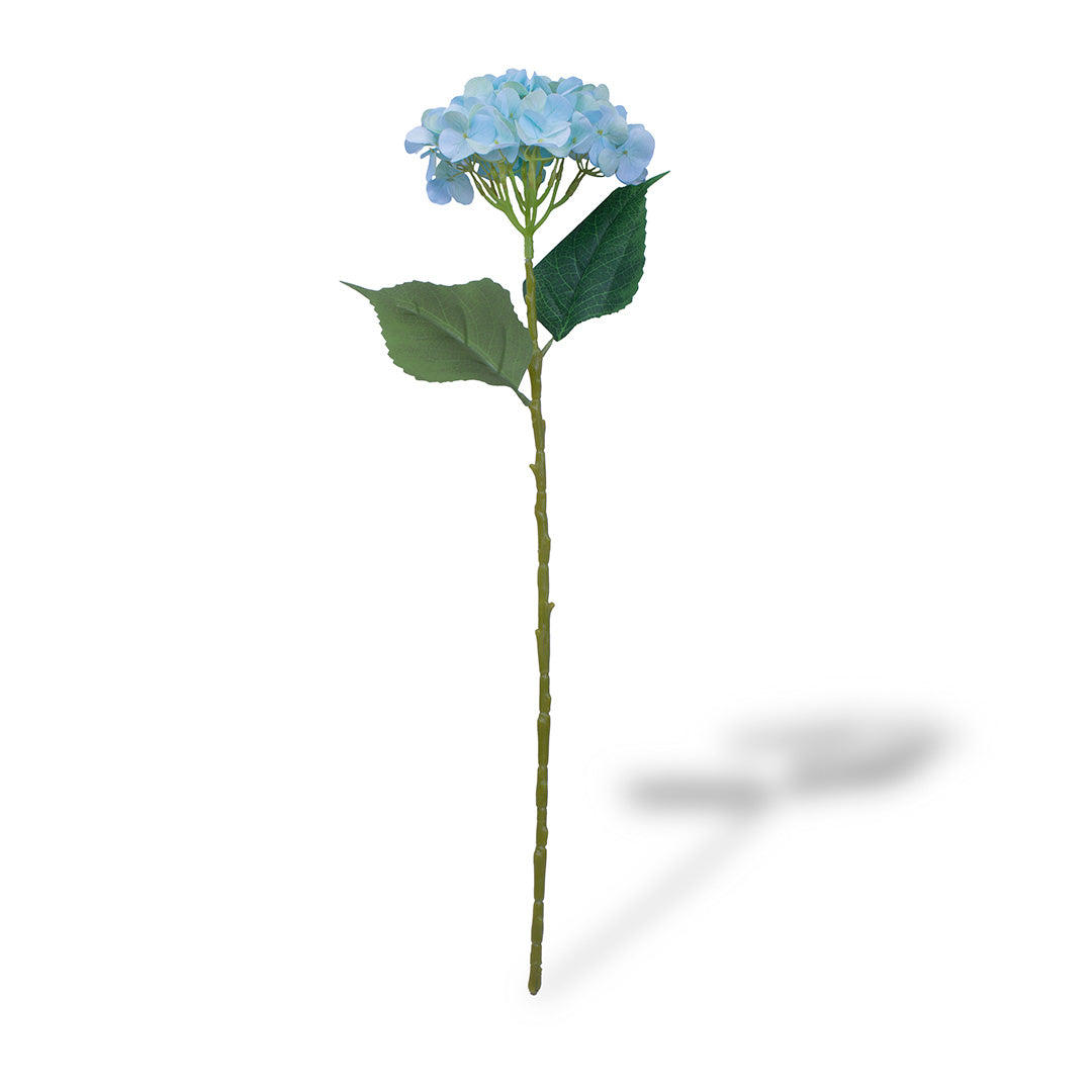 Artificial Flower Hydrangea Sea Blue 24inch 1Stem