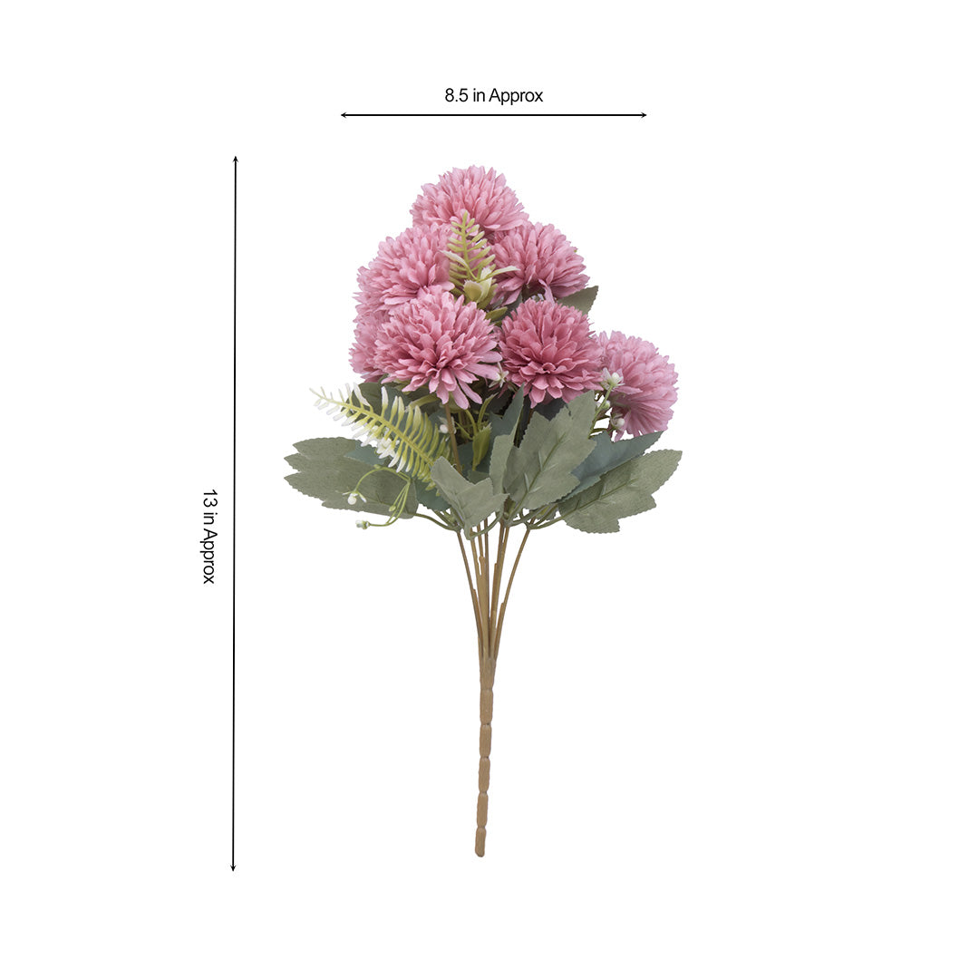 Artificial Flower Chrysanthemum Flamingo 13inch 1Sprig