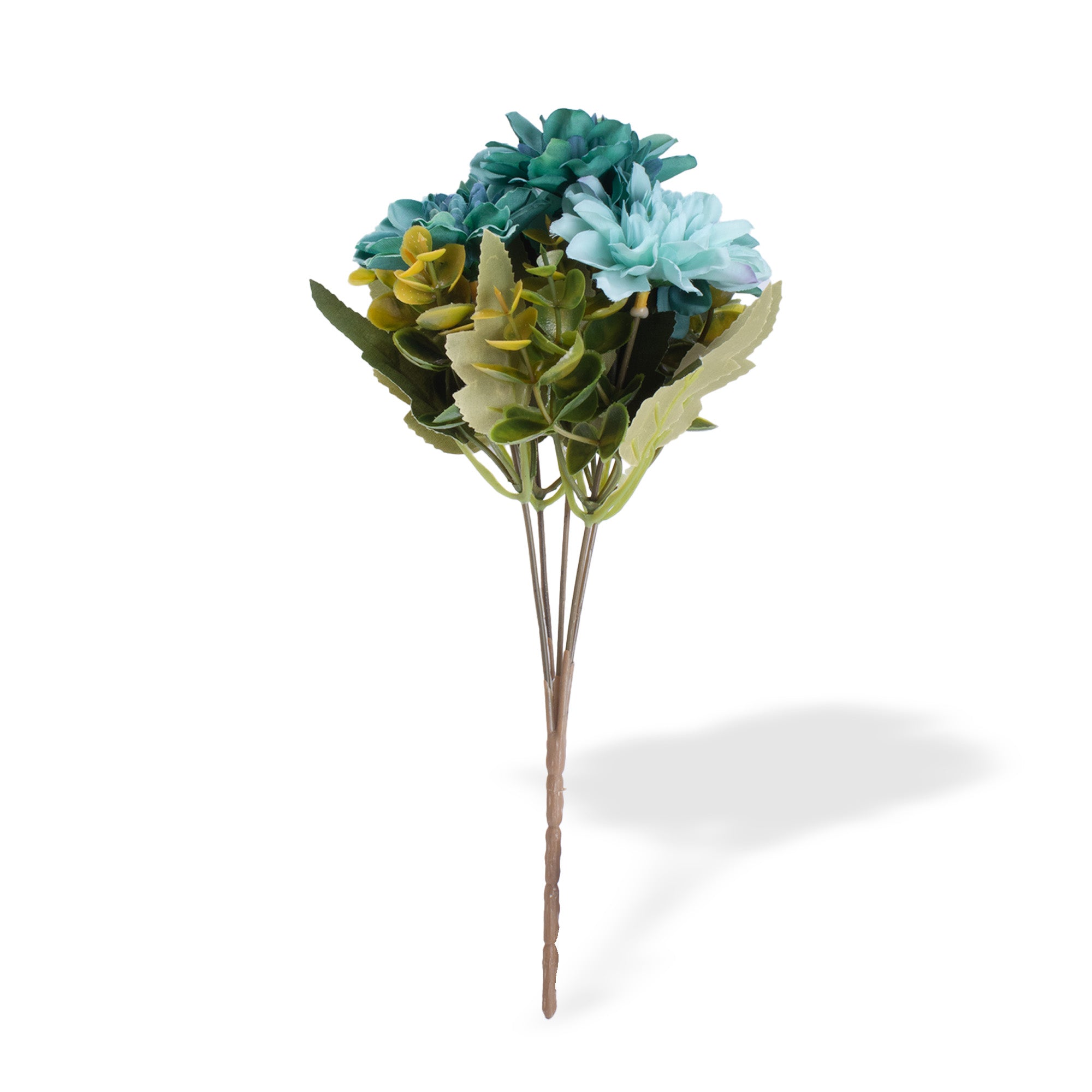 Artificial Flower Dahlia Blue 11inch 1 Bunch