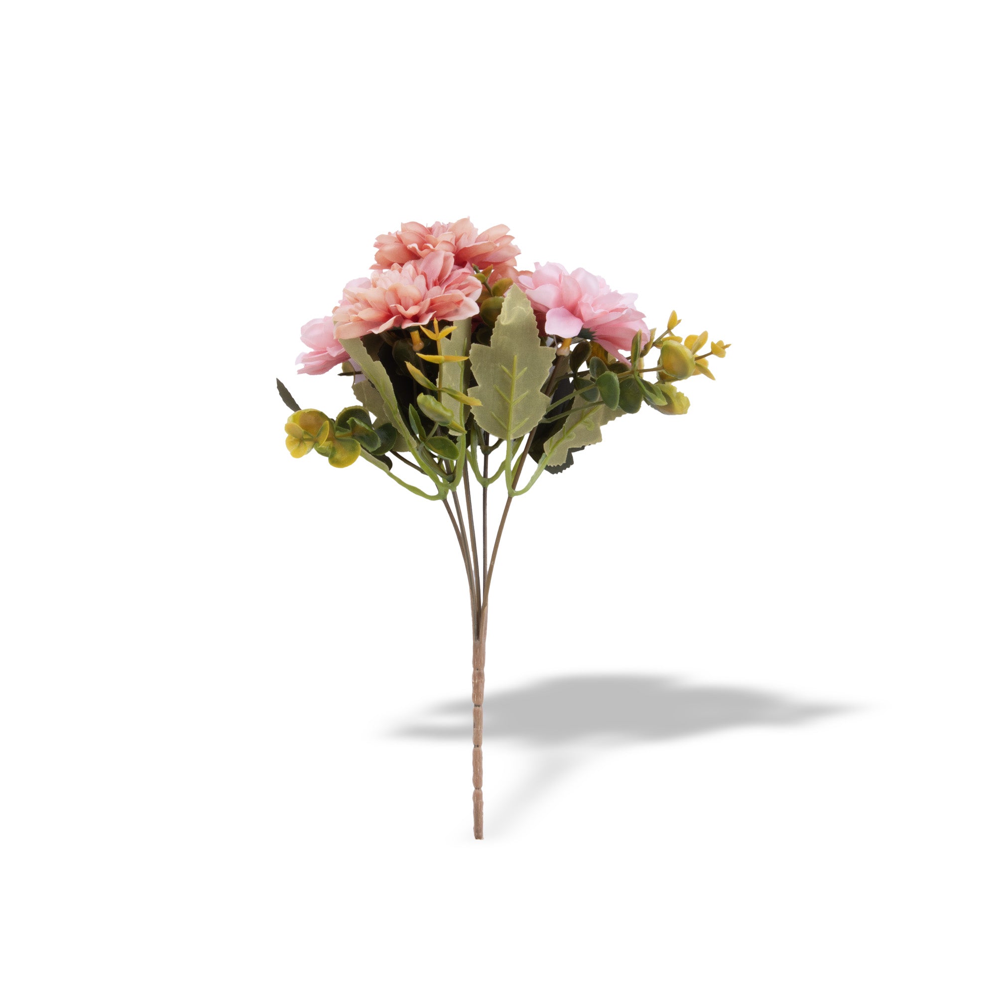 Artificial Flower Dahlia Soft Pink 11inch 1 Bunch