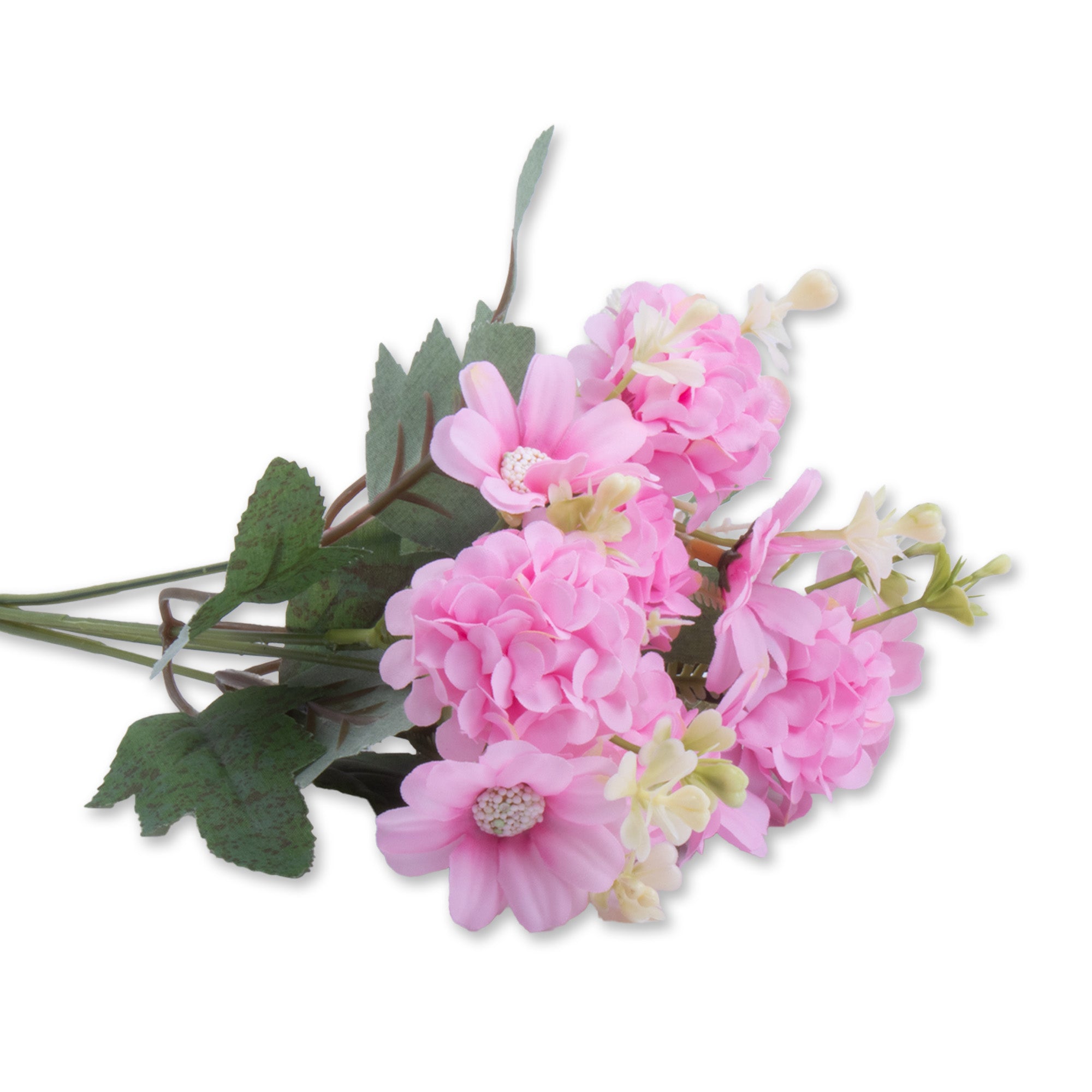 Artificial Flower Daisy and Carnation Light Pink 12inch 1 Bunch