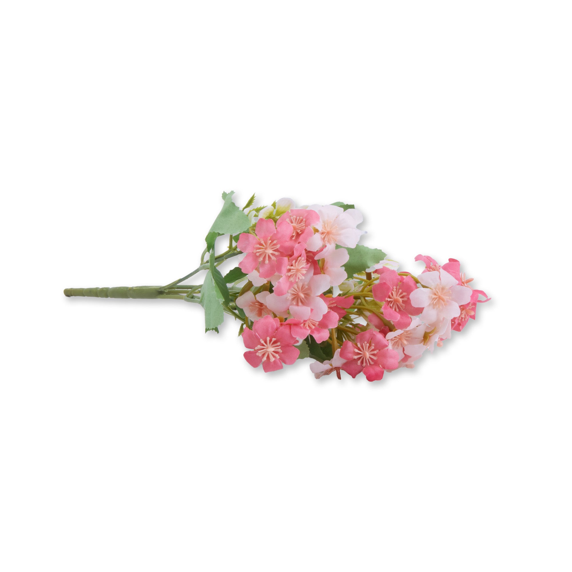 Artificial Flower Cherry Blossom Pink and white 11inch 1 Bunch