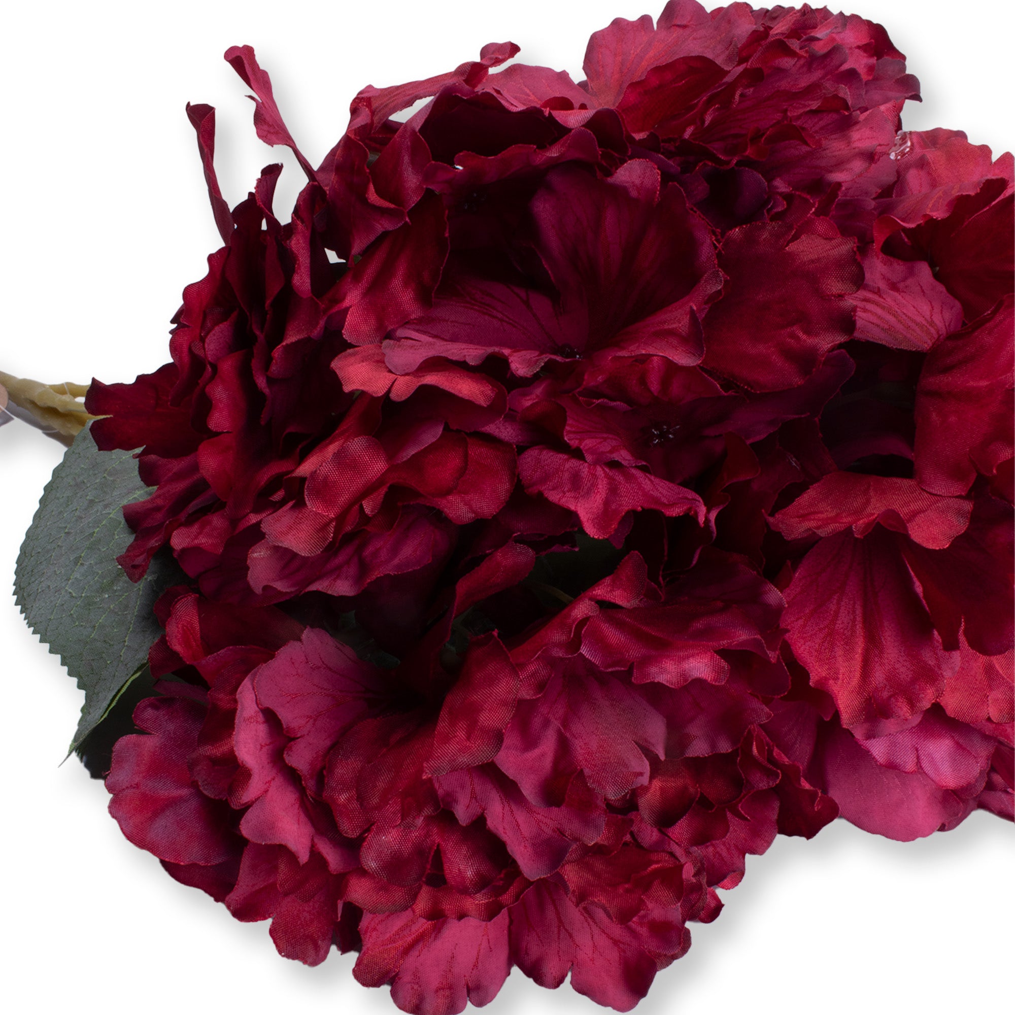 Artificial Flower Peony Maroon 18inch 1 Bunch