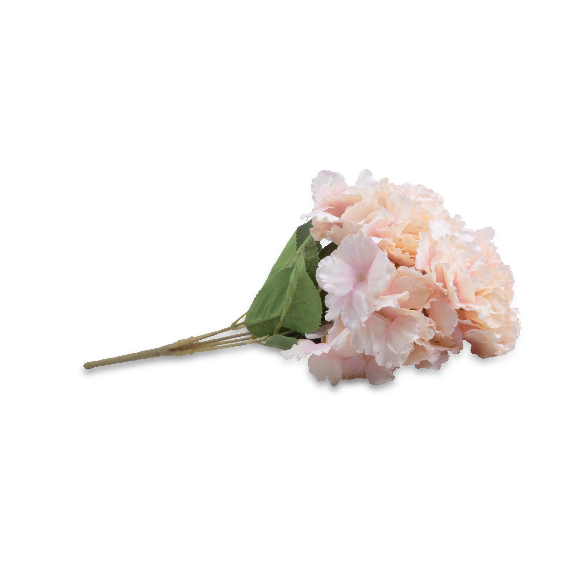 Artificial Flower Peony Cream Pink 18inch 1 Bunch