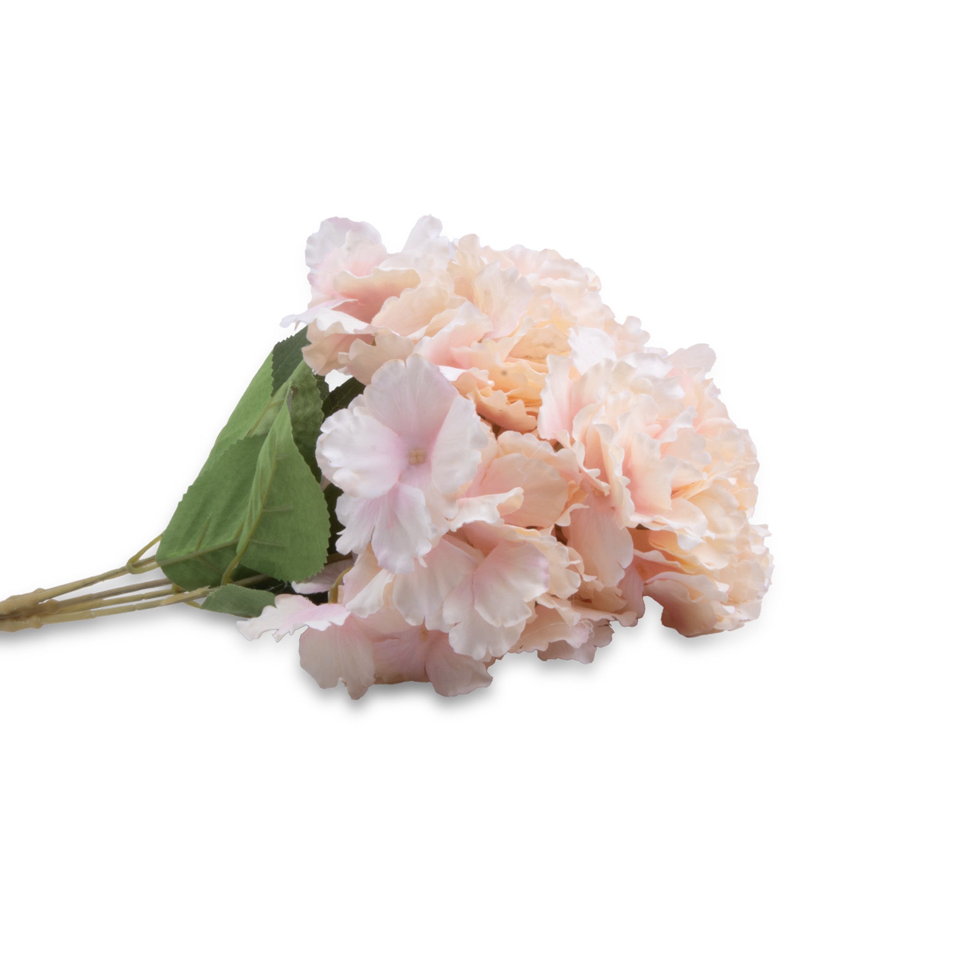 Artificial Flower Peony Cream Pink 18inch 1 Bunch