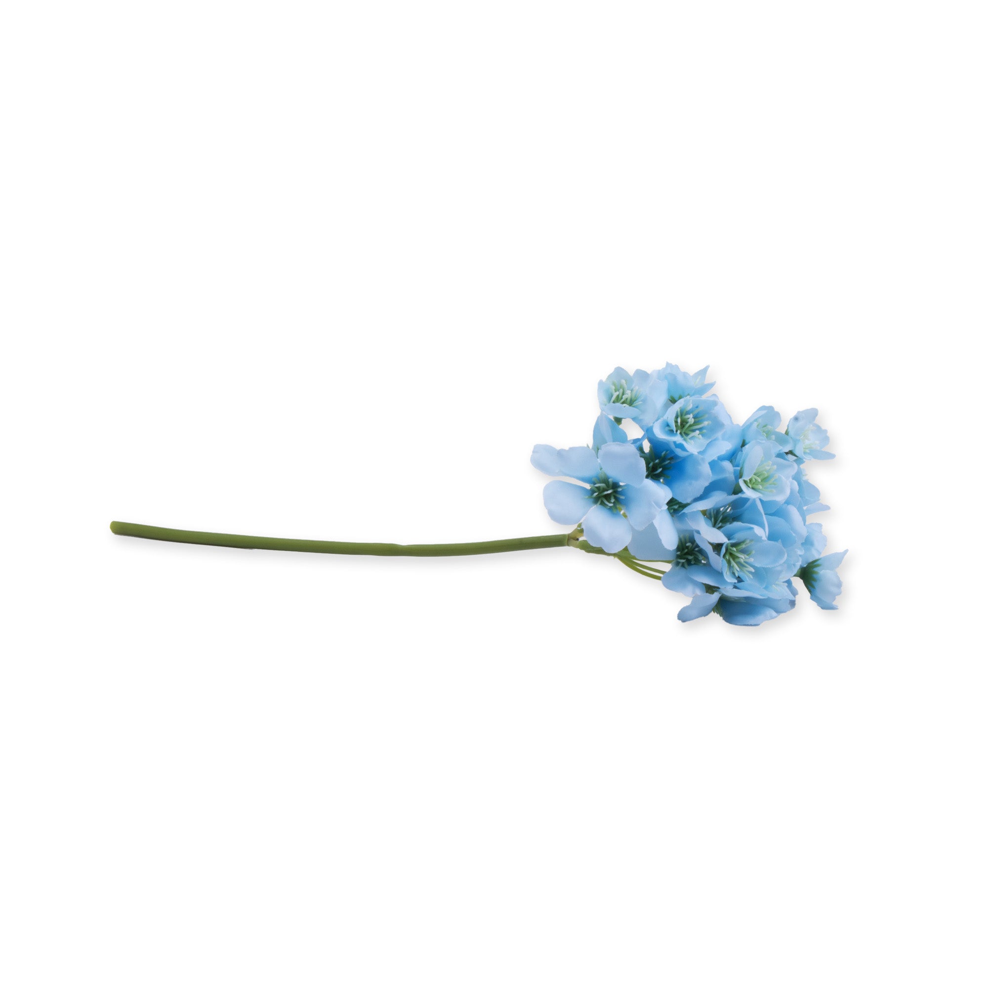 Artificial Flower Mayflower Sky Blue 14inch 1 Bunch