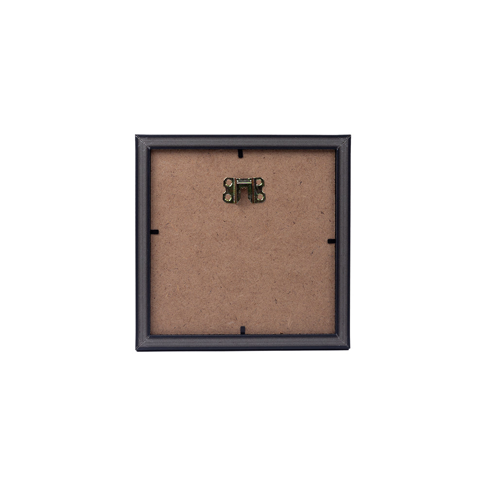 Wall Photo Frame Narrow Black 6.75 X 6.75inch 1pc