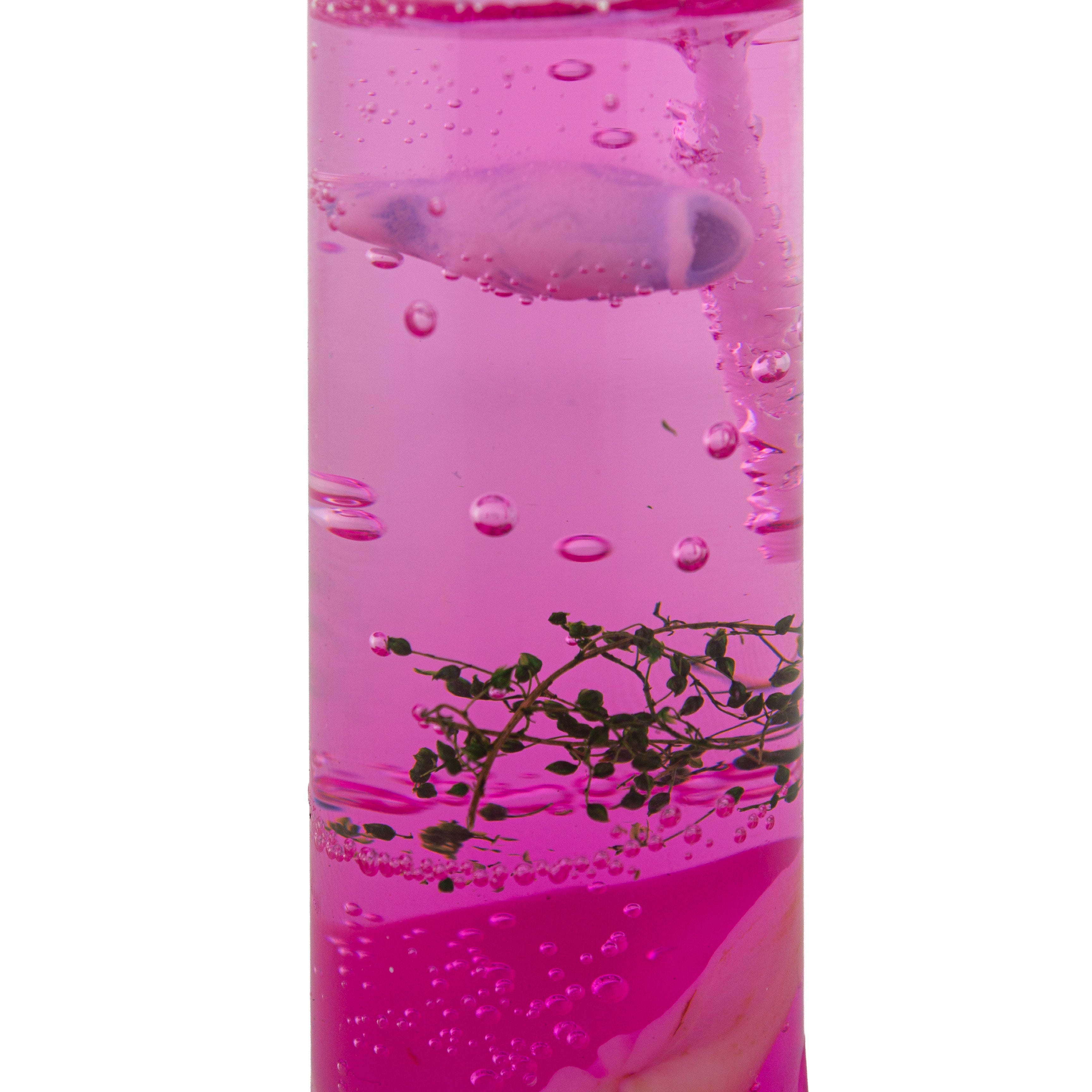 Scented Gel Candle in Glass Pink 8cm X 2.5cm 1pc