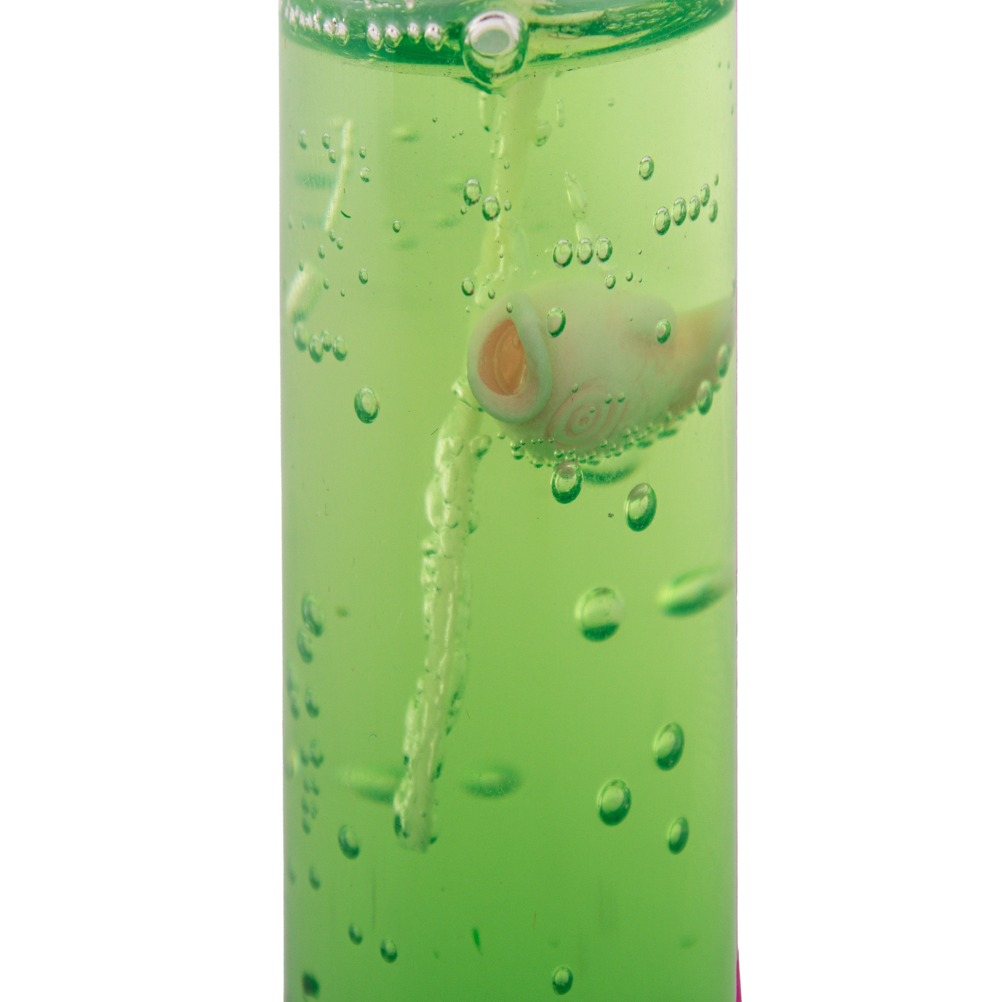 Scented Glass Gel Candle Green 8cm X 2.5cm 1pc