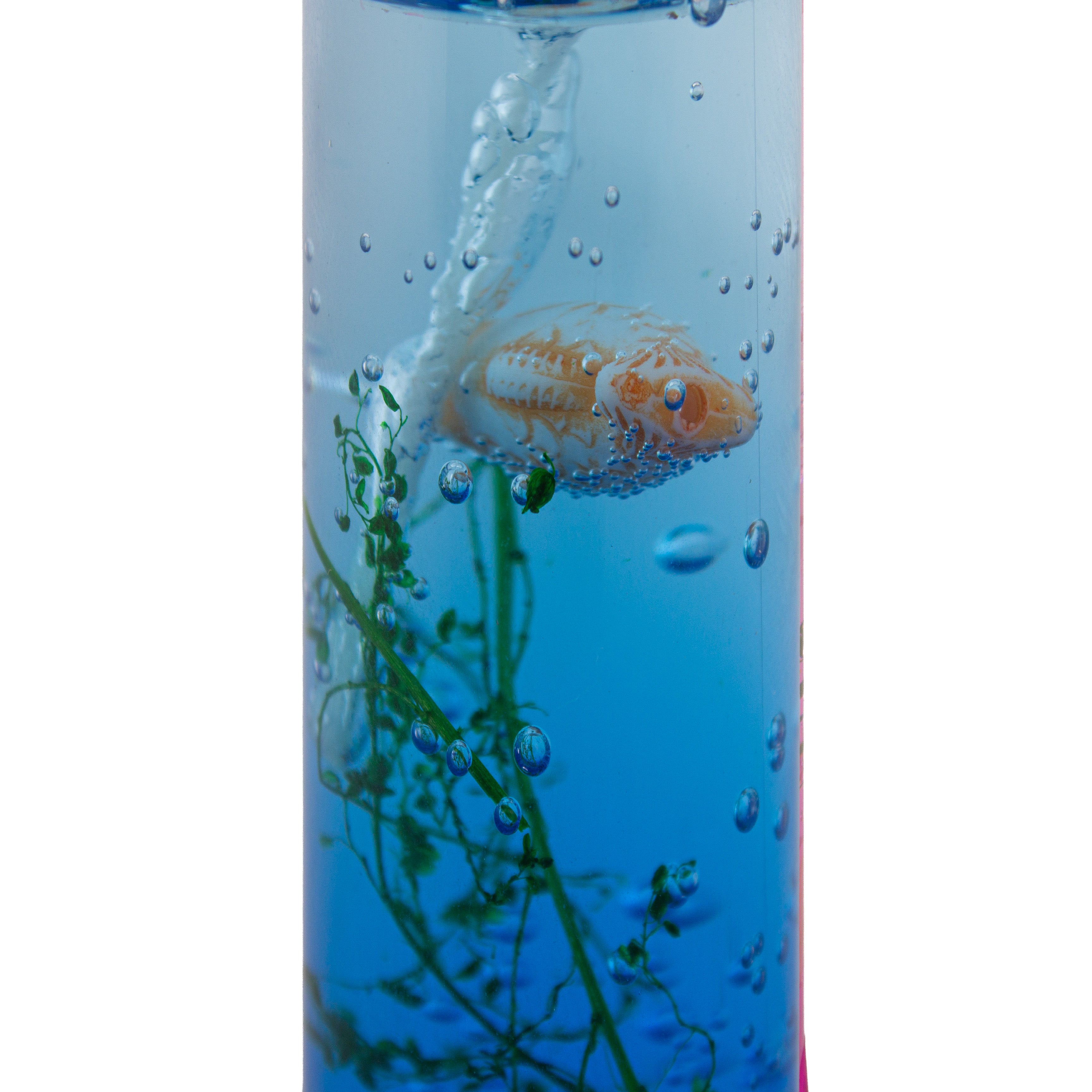 Scented Glass Gel Candle Blue 8cm X 2.5cm 1pc