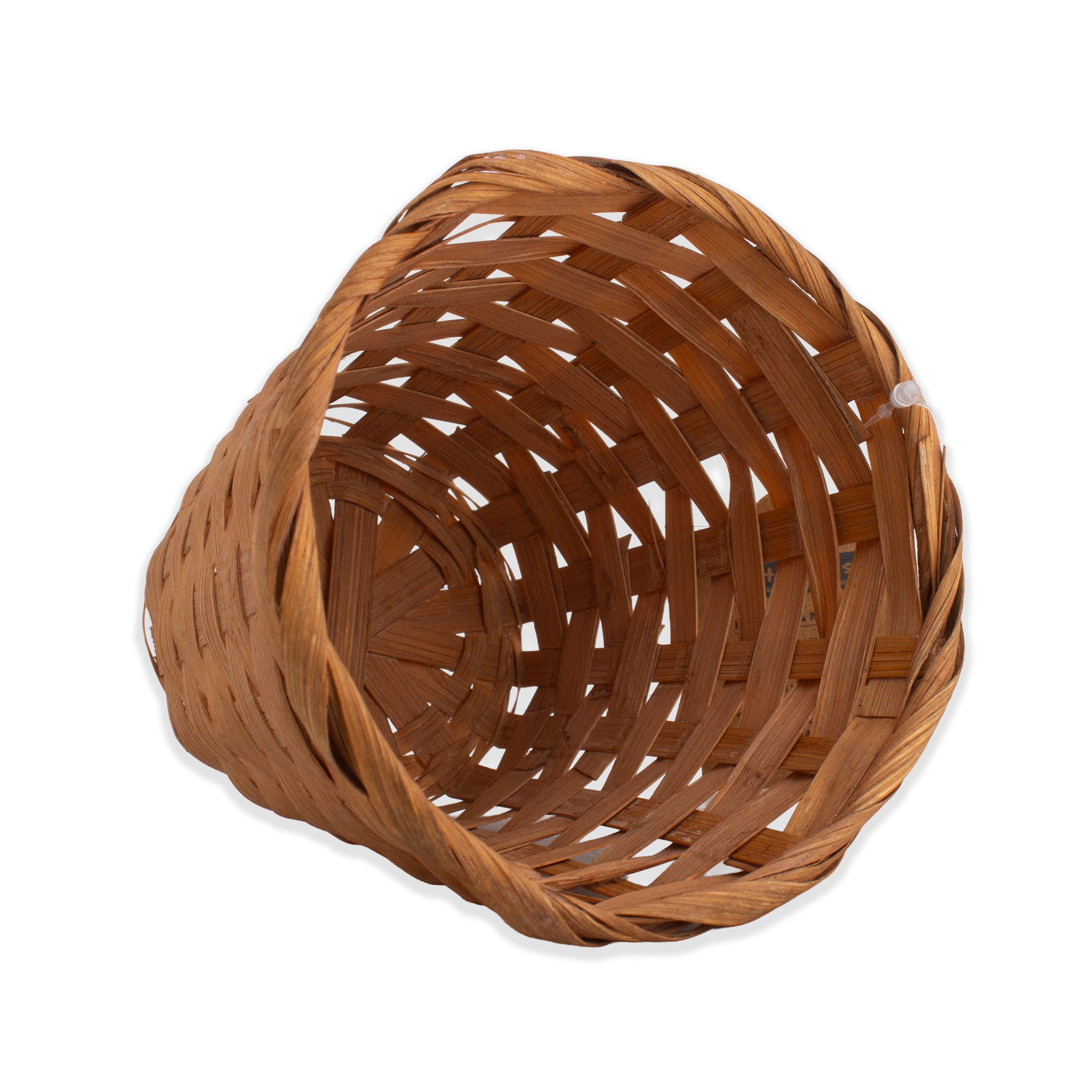 Bamboo Gift Basket Mini 10 x 11cm Brown 1pc