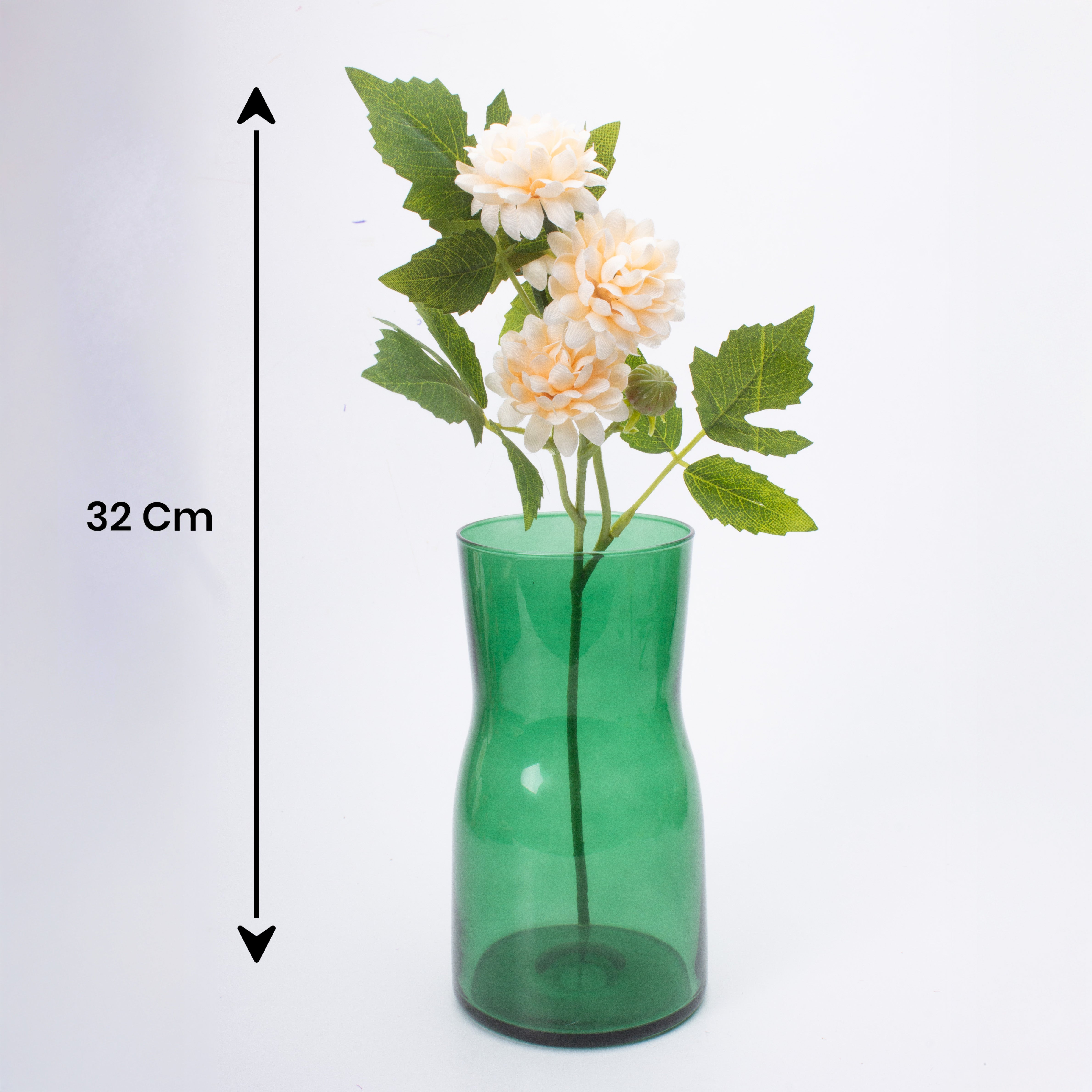 Artificial Flower Dahlia 16cm Cream 1pc