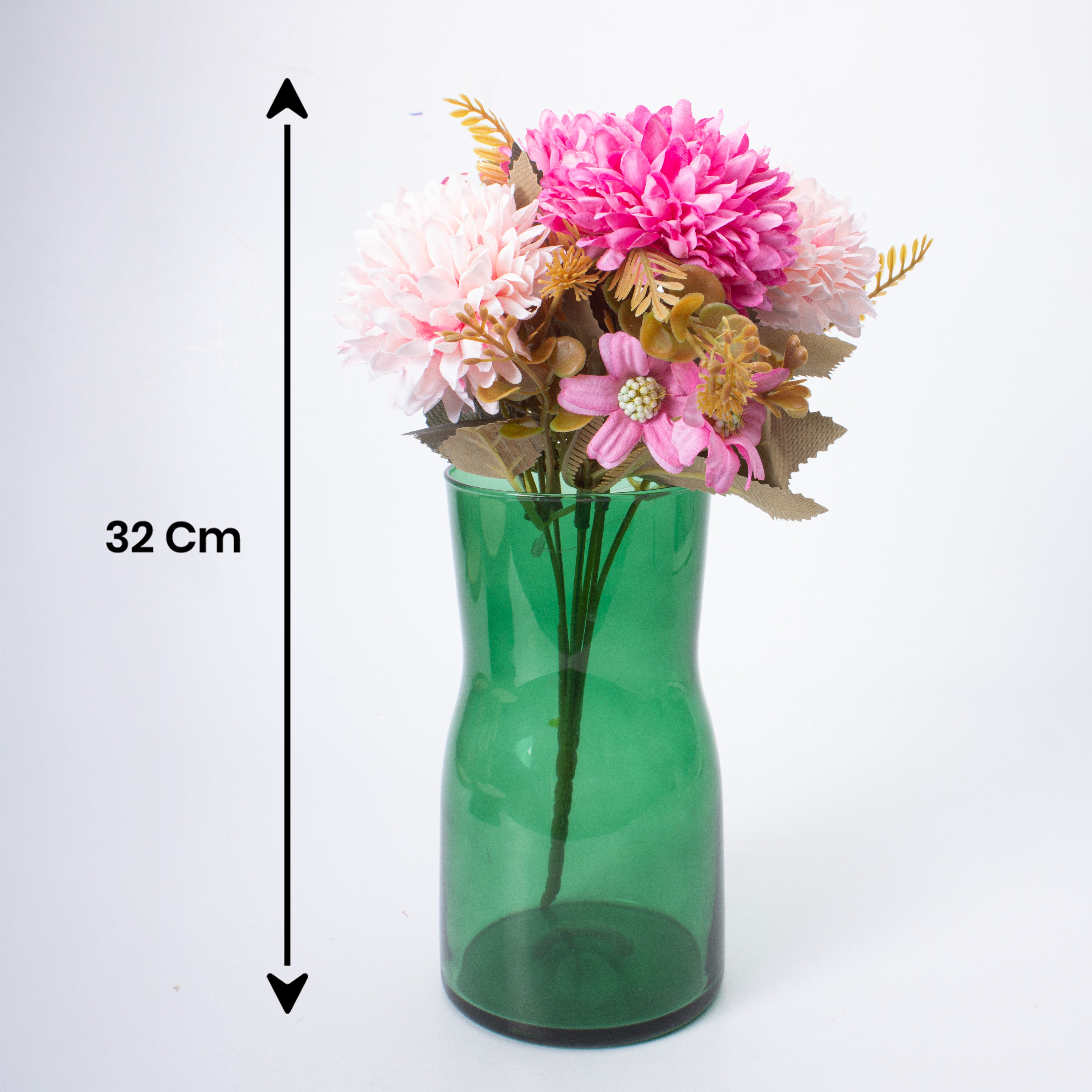Artificial Flower Dahlia 12inch Pink 1 Bunch
