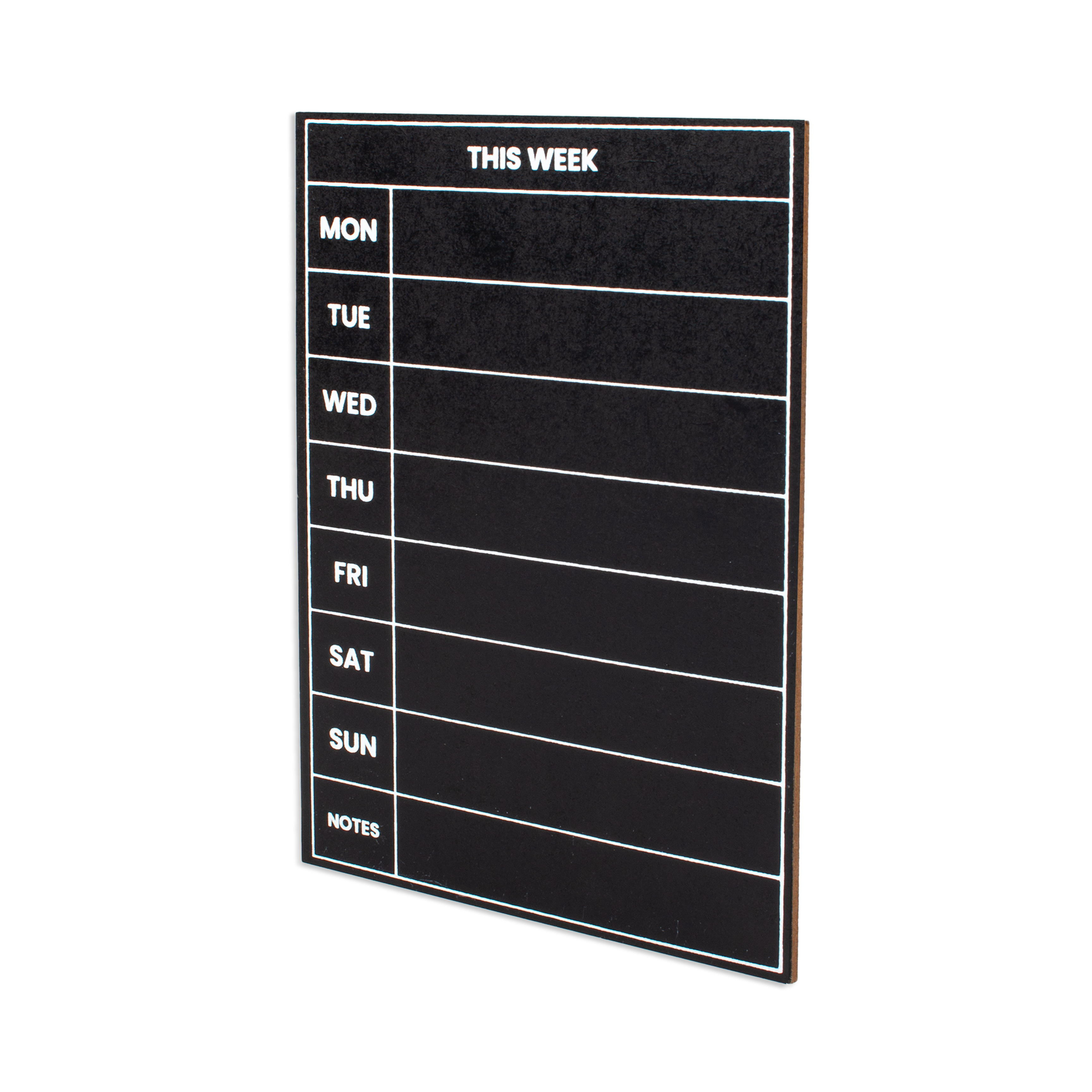 Creative Hanging Chalkboard With Magnet Weekly Notes W5.88 X H8.27 Inch 2mm Thick 1pc