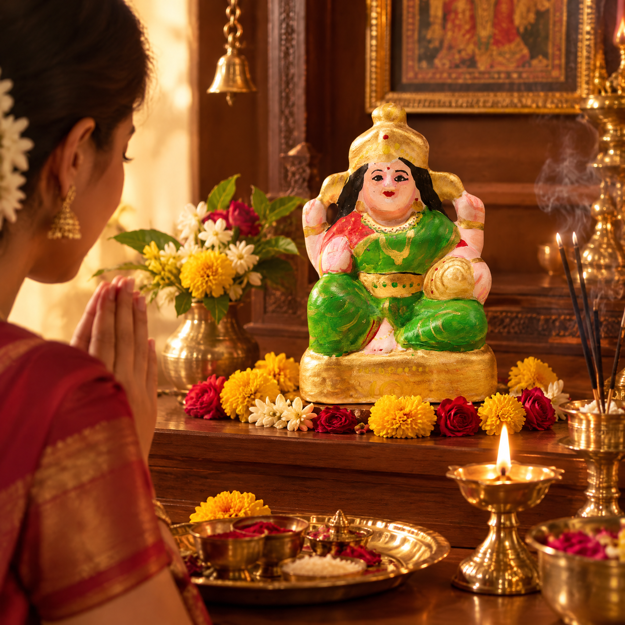 Paint Your Own Ceramic Lakshmi 9 x H 13.5cm 1pc Box