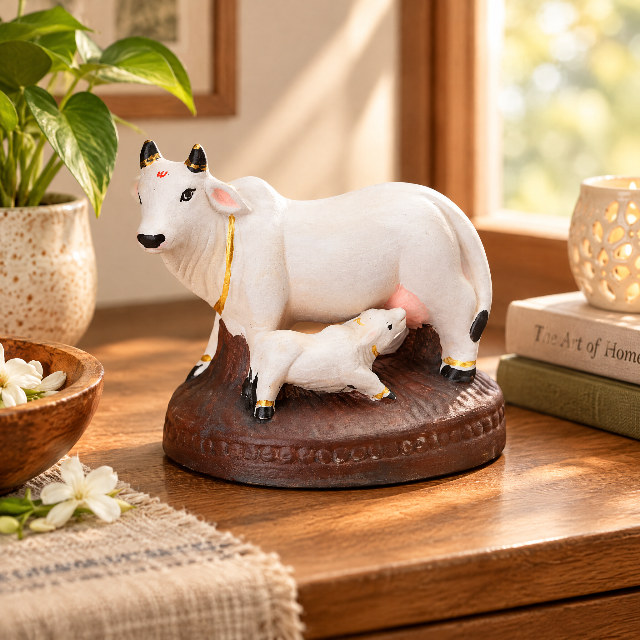 Paint Your Own Ceramic Kamadhenu 11.5 x H 11cm 1pc Box