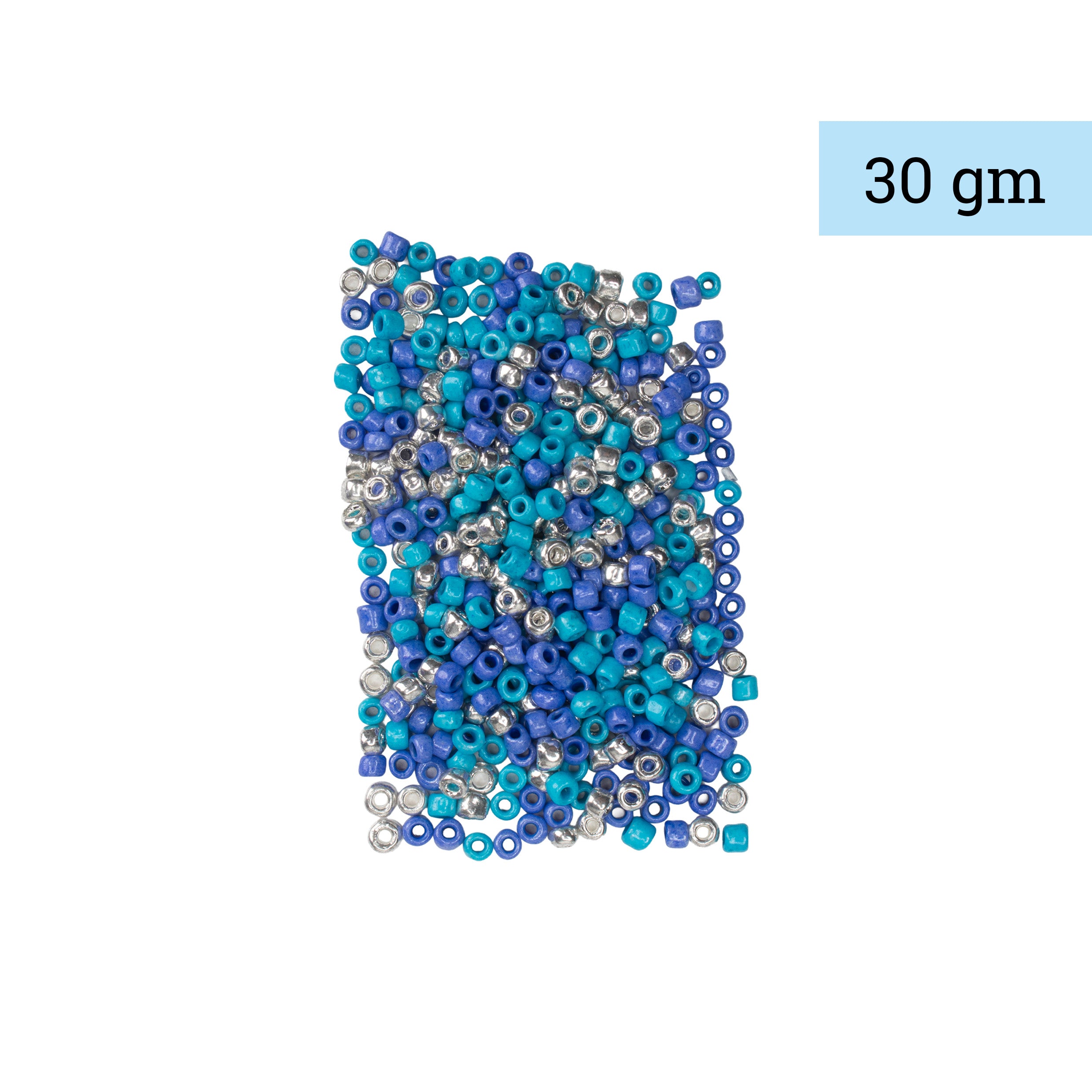 My Bead Studio Seed Beads Blue Wave 30gm 1PC