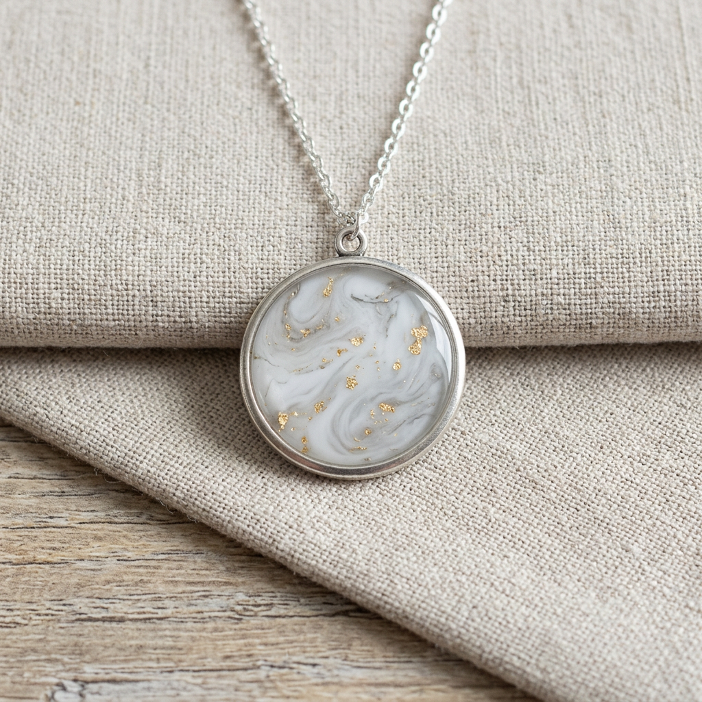 Metal Locket Openable Blank Round 22mm 2pc