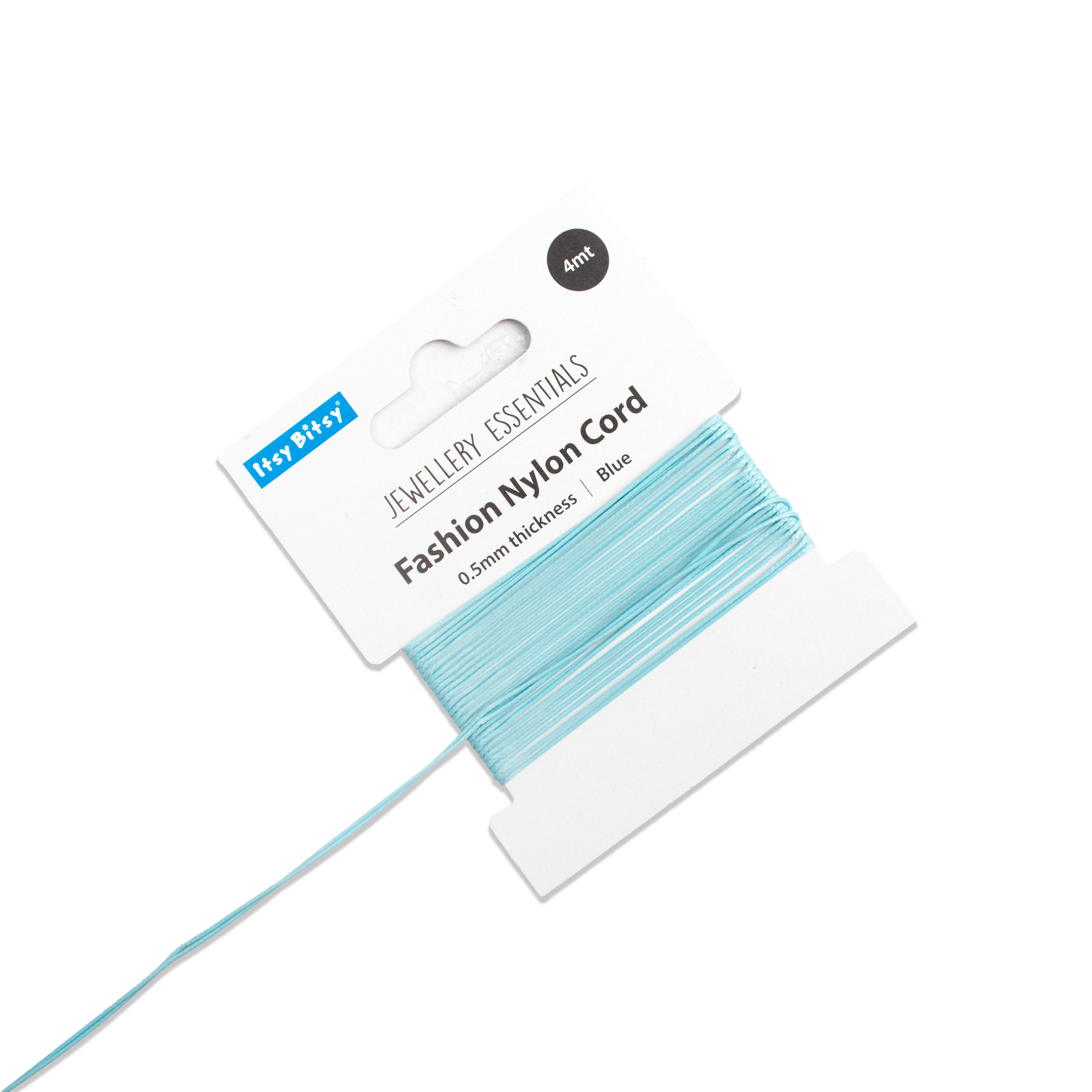 Nylon Cord Blue 0.5 mm 4 mtr