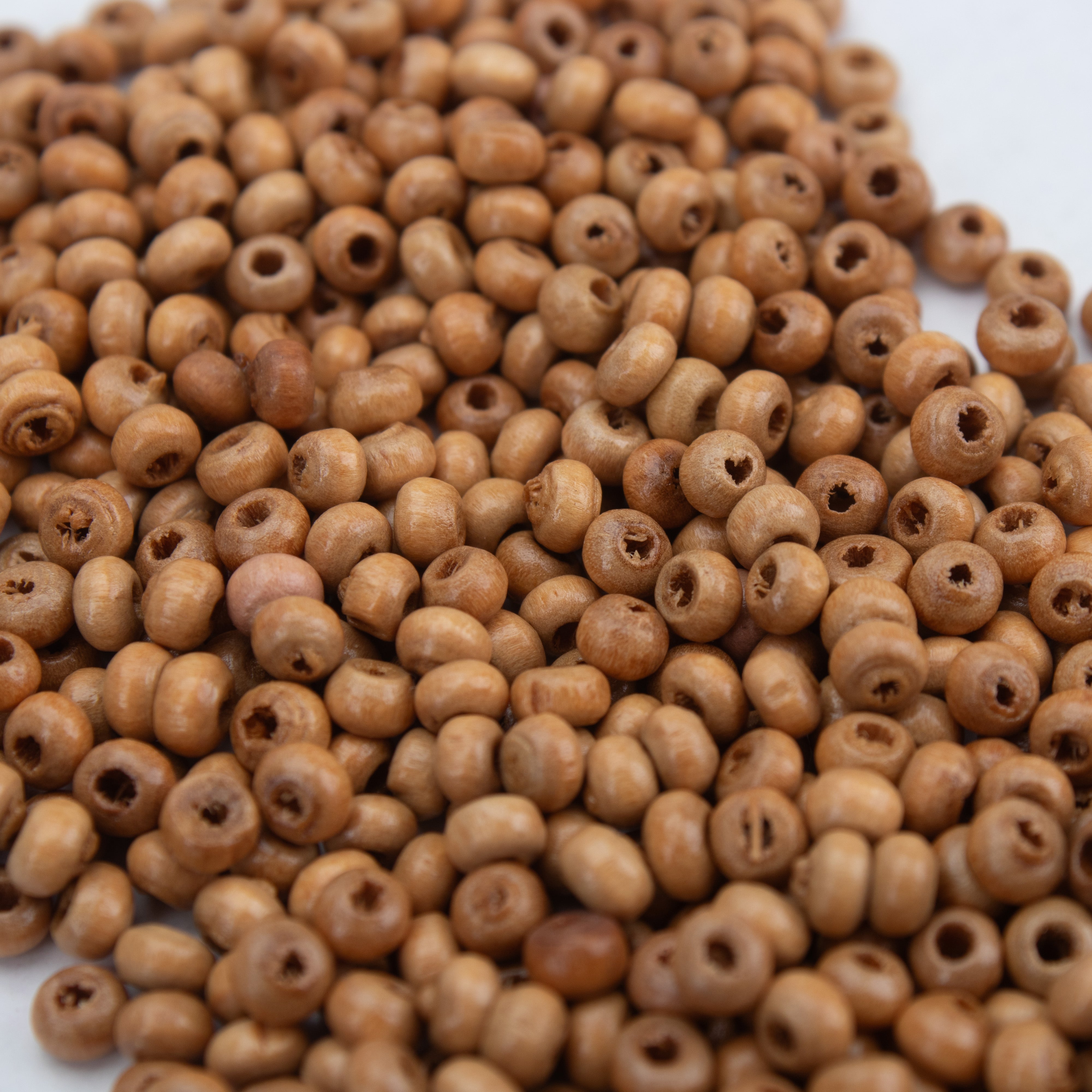 Wooden Beads 2 x 3mm 10gm PBHC IB