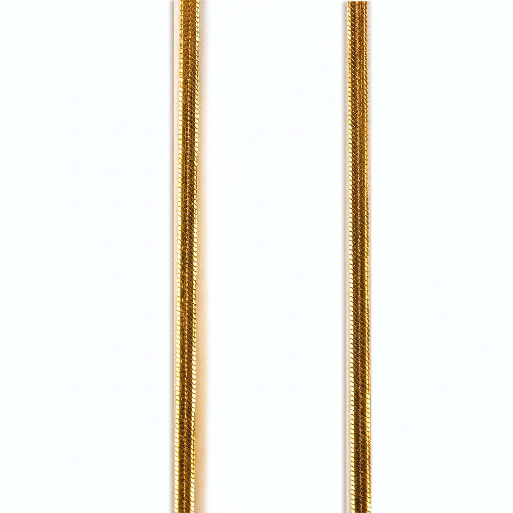 Ready-to-Wear Snake Chain Gold 60cm 1pc