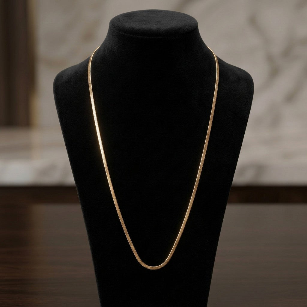 Ready-to-Wear Snake Chain Gold 60cm 1pc