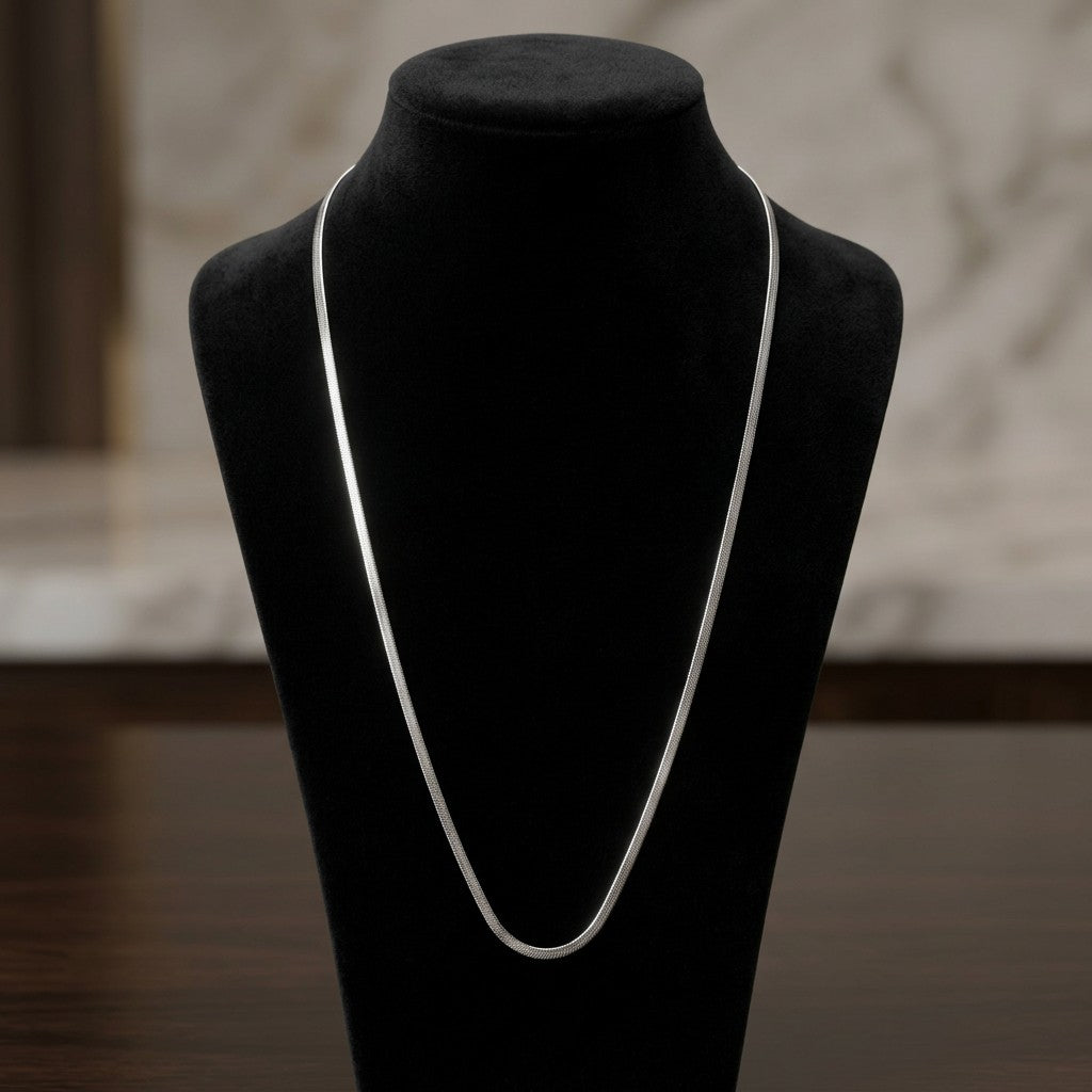 Ready-to-Wear Snake Chain Steel 60cm 1pc