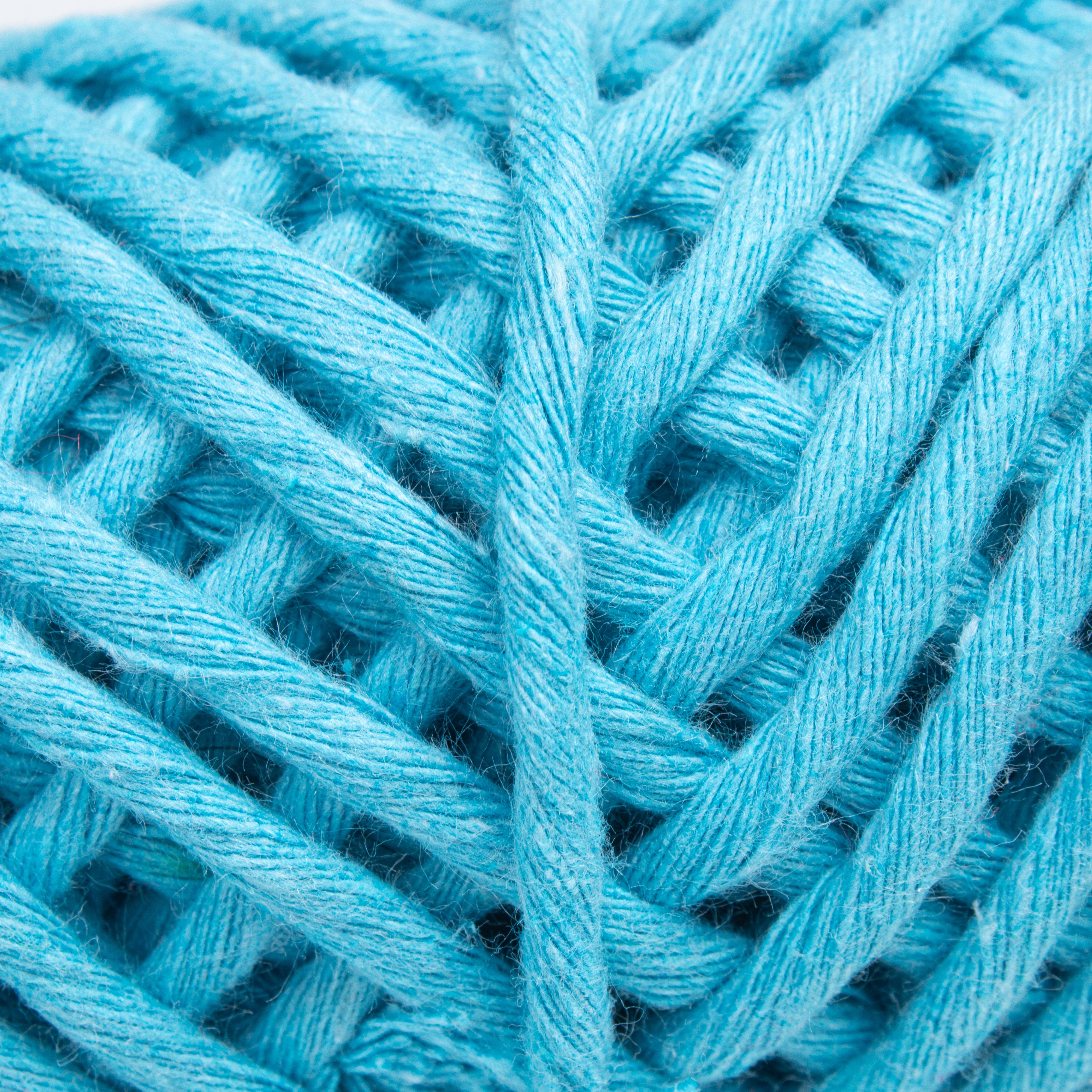 Cotton Single Strand Firozi 3mm 25Mtr Roll