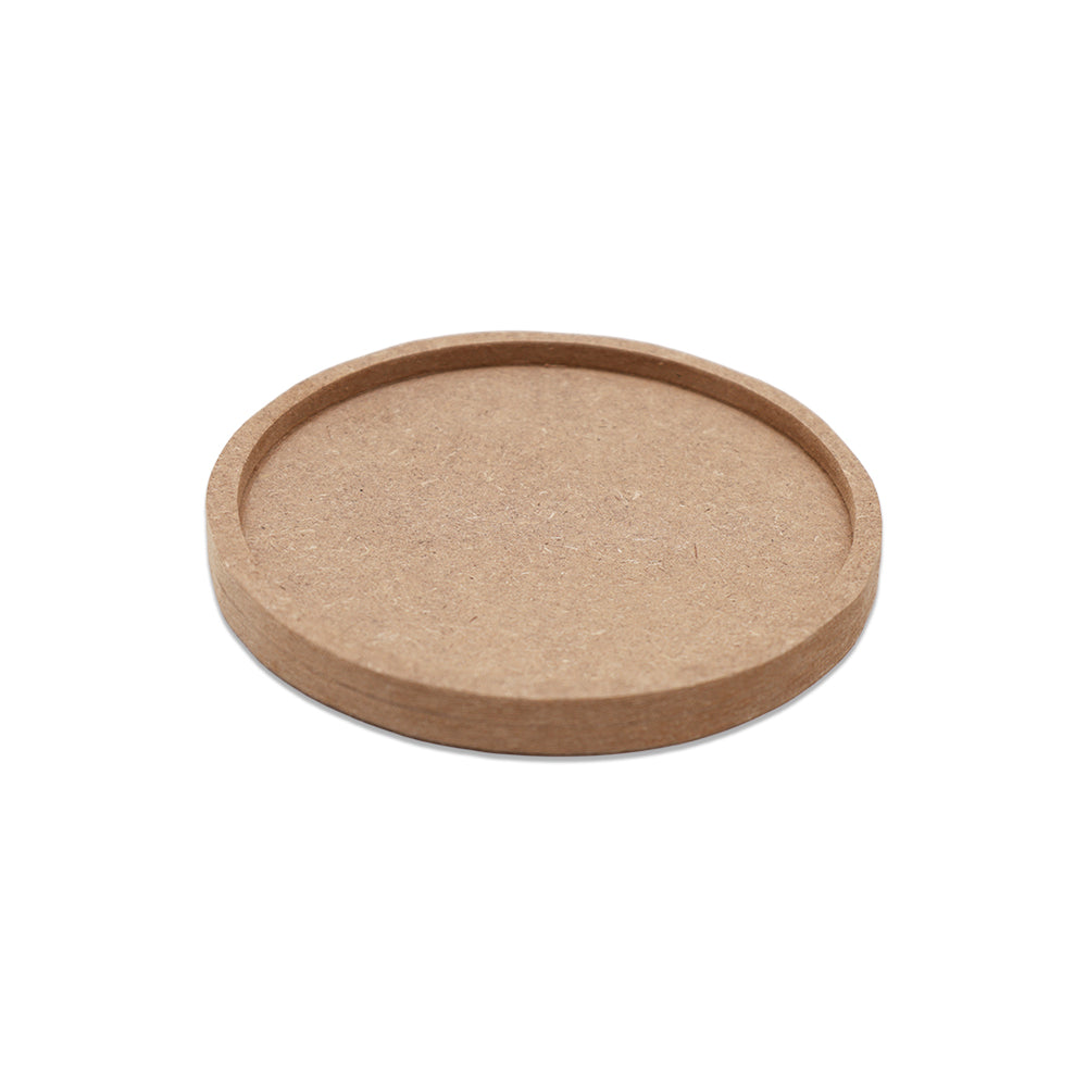 MDF Fillable Blank Round | 4.75inch Dia | 1pc