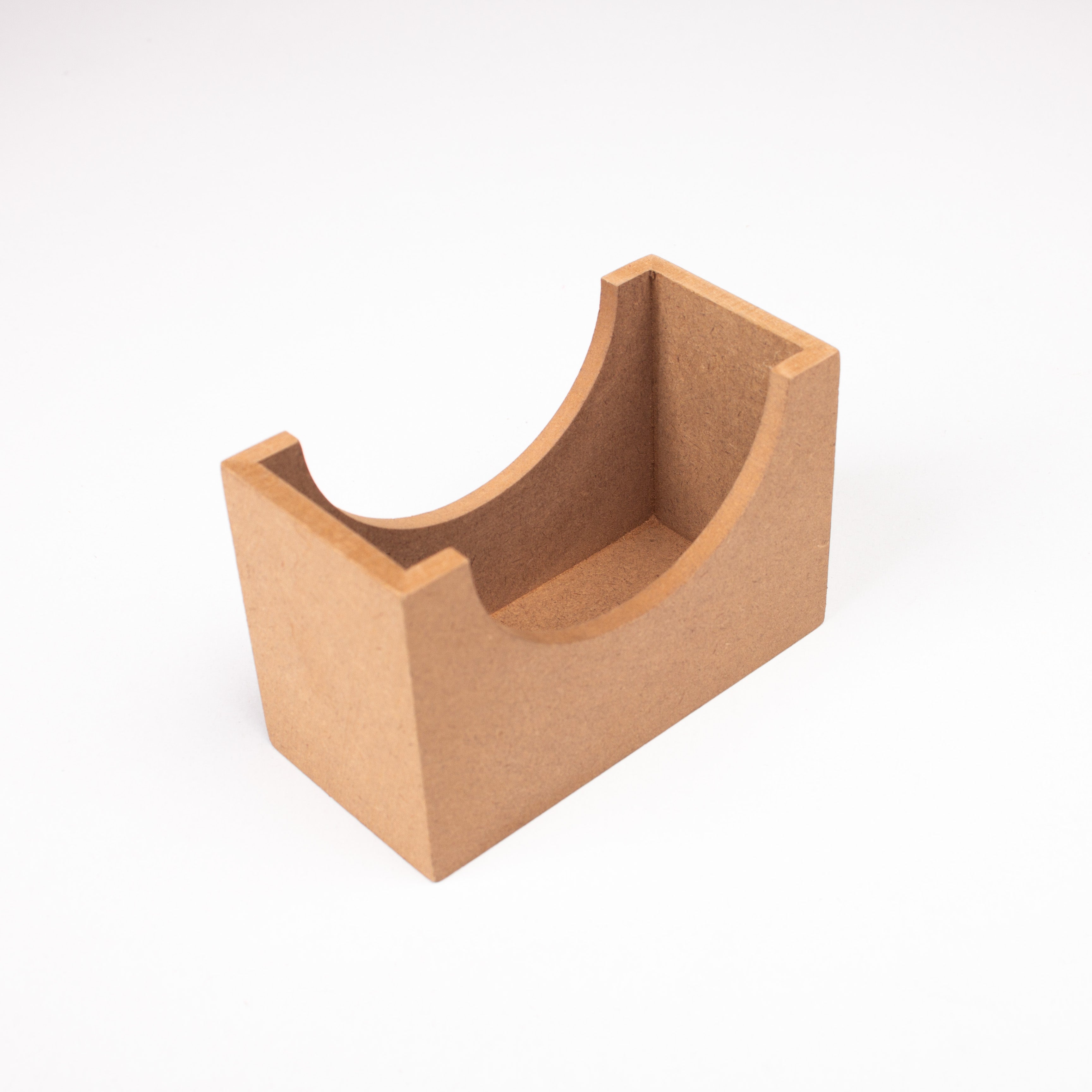 MDF Coaster Round Set of 6 with Stand L4.5 X W2.5 X H3inch 5.5mm Thick 1pc
