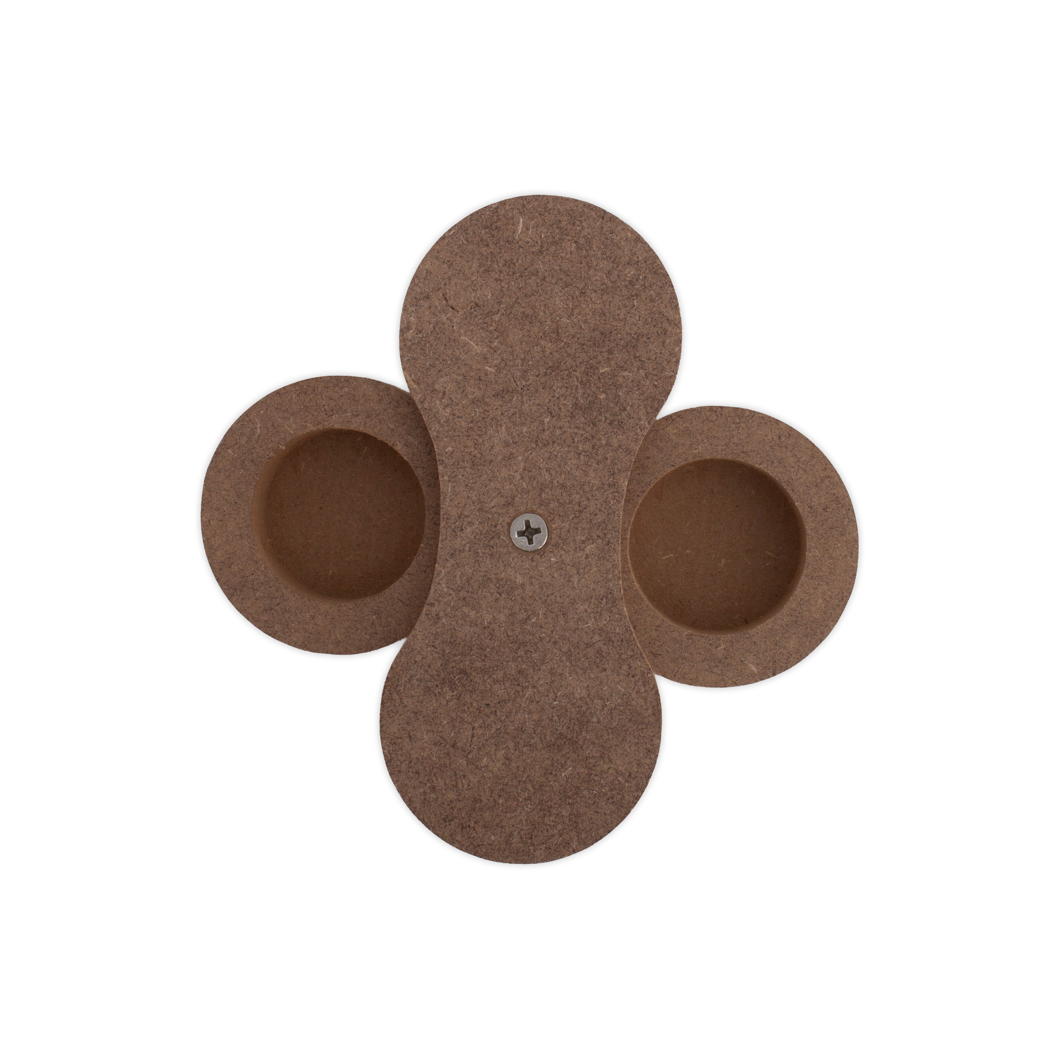 MDF Haldi Kumkum Container with Sliding Lid - Infinity 13 X 5.5 X 2.3cm 1 pc