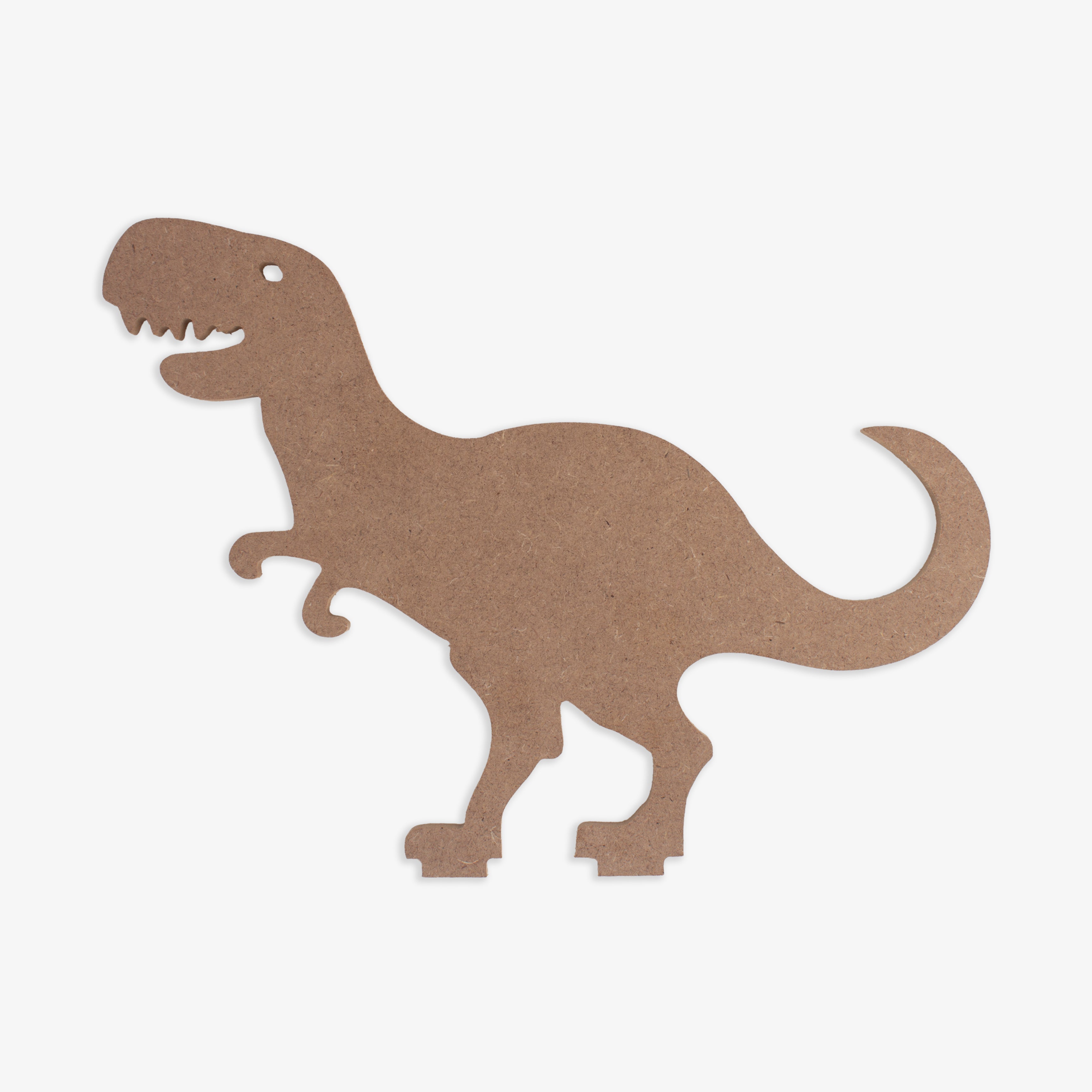 MDF Table Decor with Base Dinosaur W11 x H8.25inch Base 4inch Dia 5.5mm Thick 1 pc