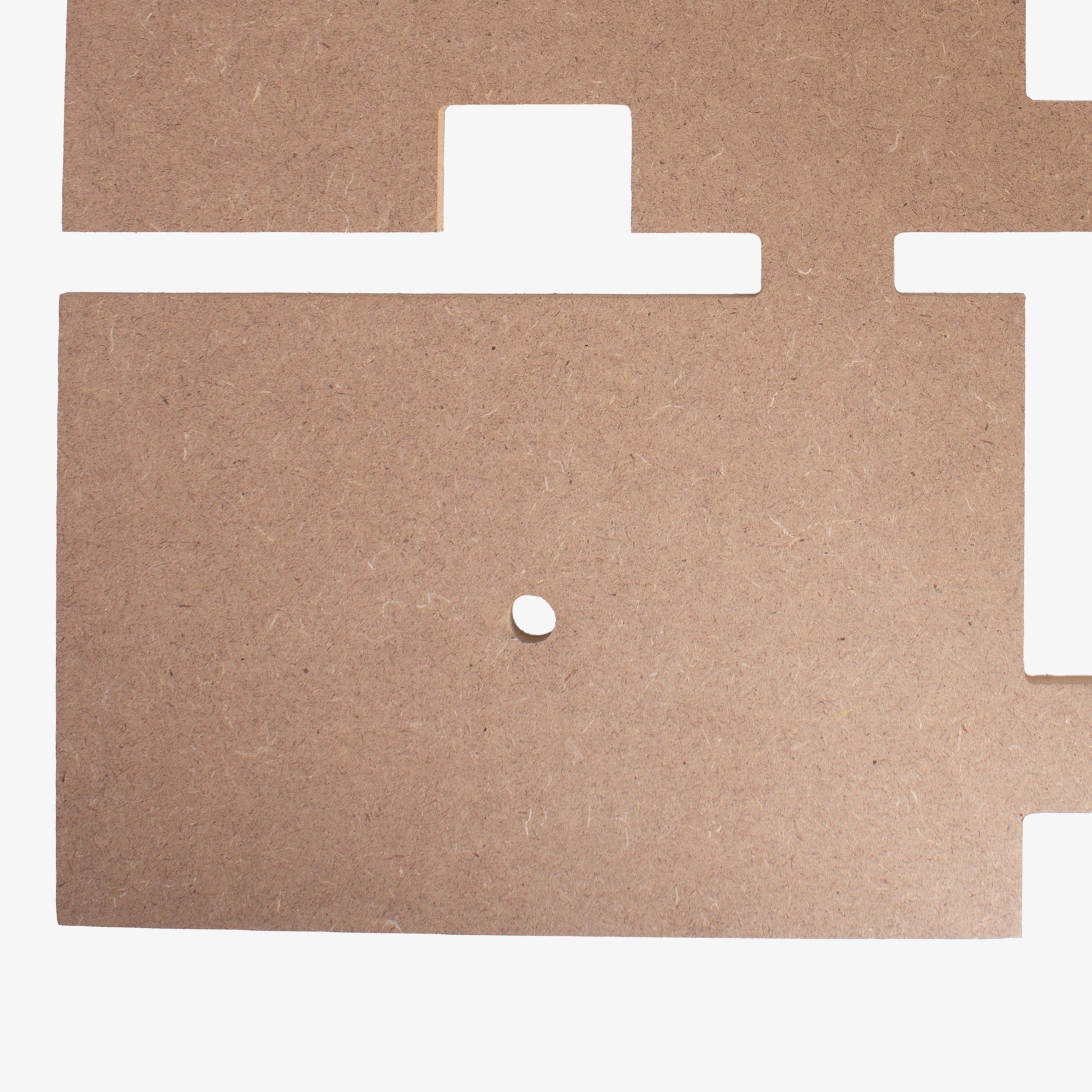 MDF Clock Base Geometrical Jigsaw 12 X12inch 5.5mm Thick 1 pc