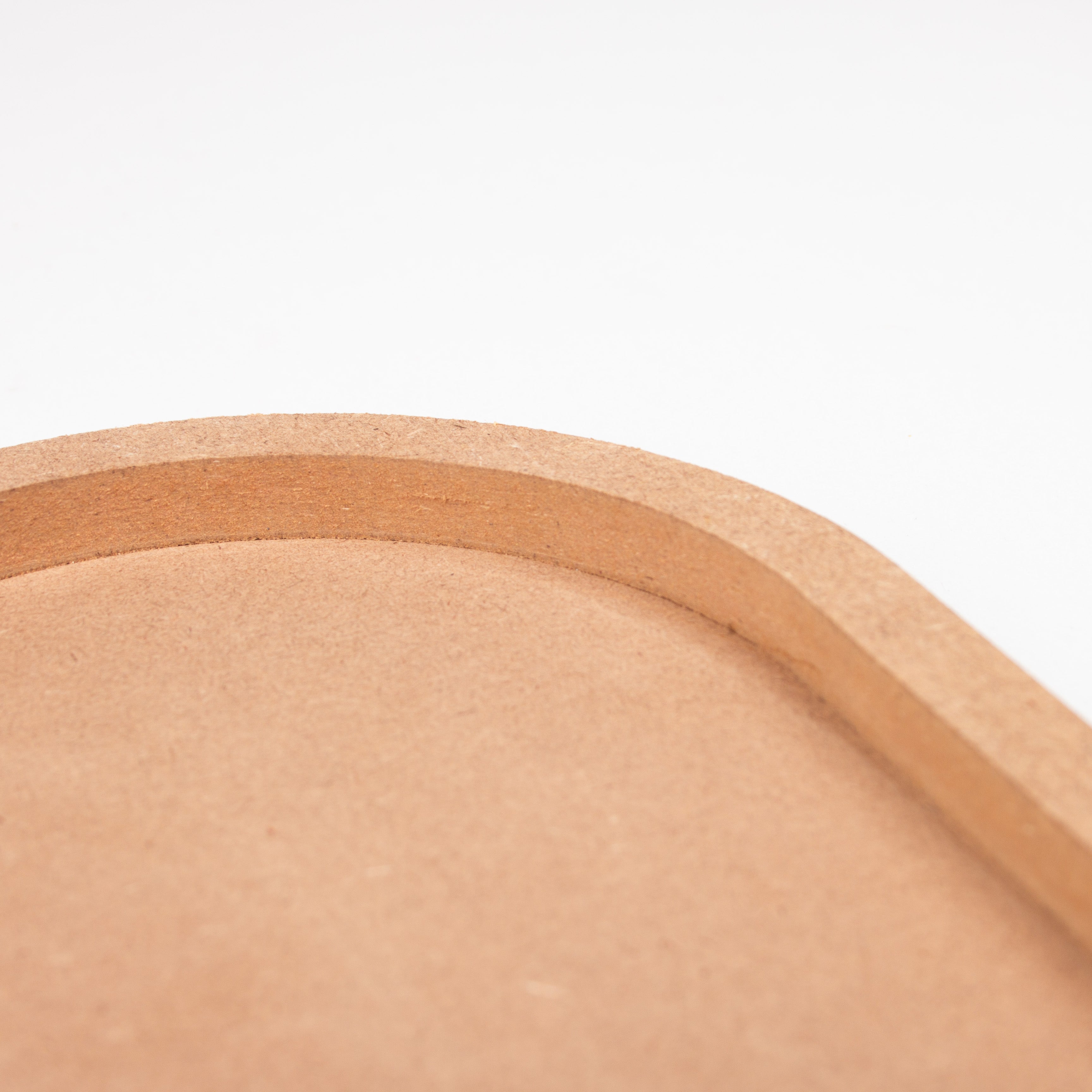 MDF Fillable Tray Oval / Oblong 12 x6inch 5.5mm Base + 11mm Depth 1 pc
