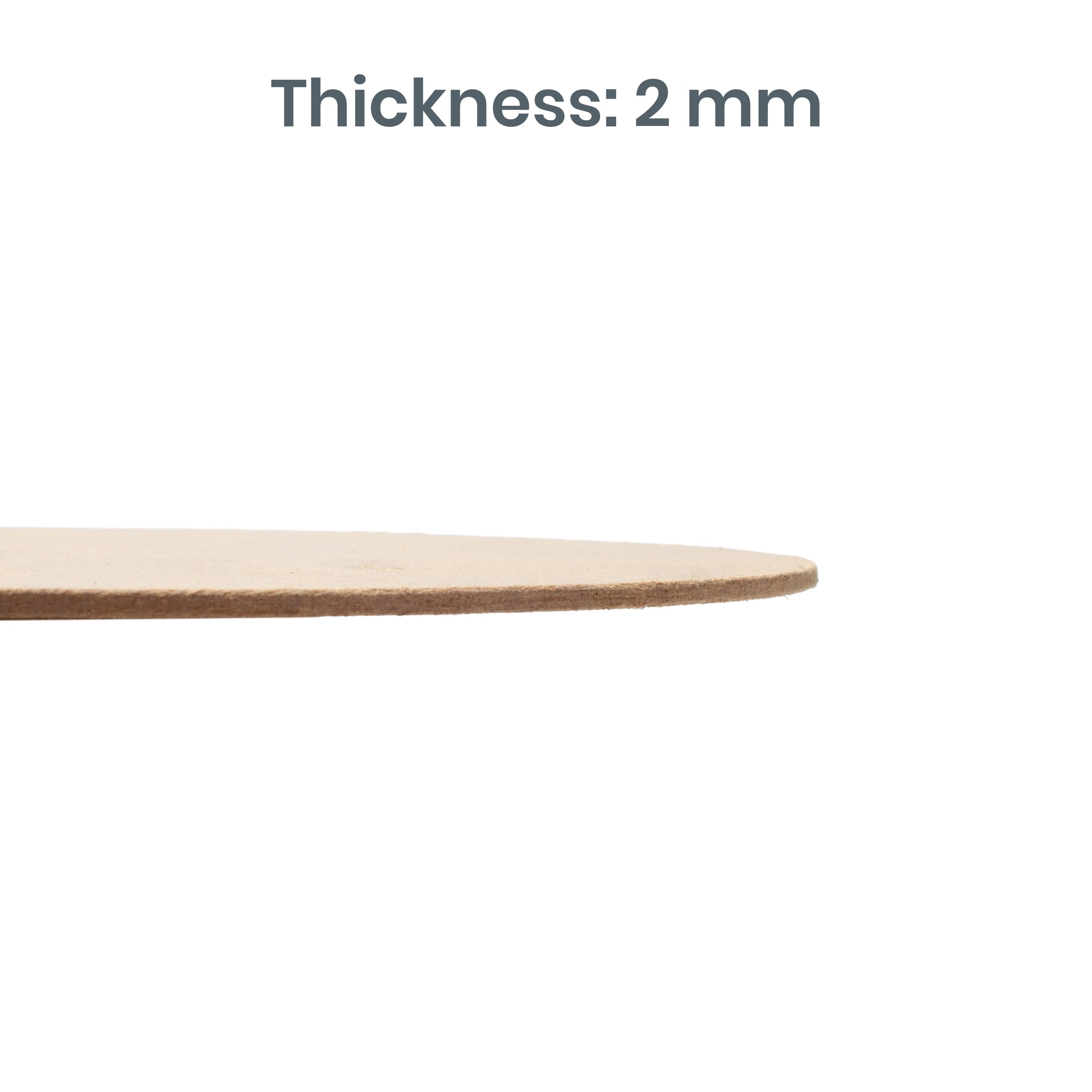 2mm MDF Blank round 8 Inch 100pc