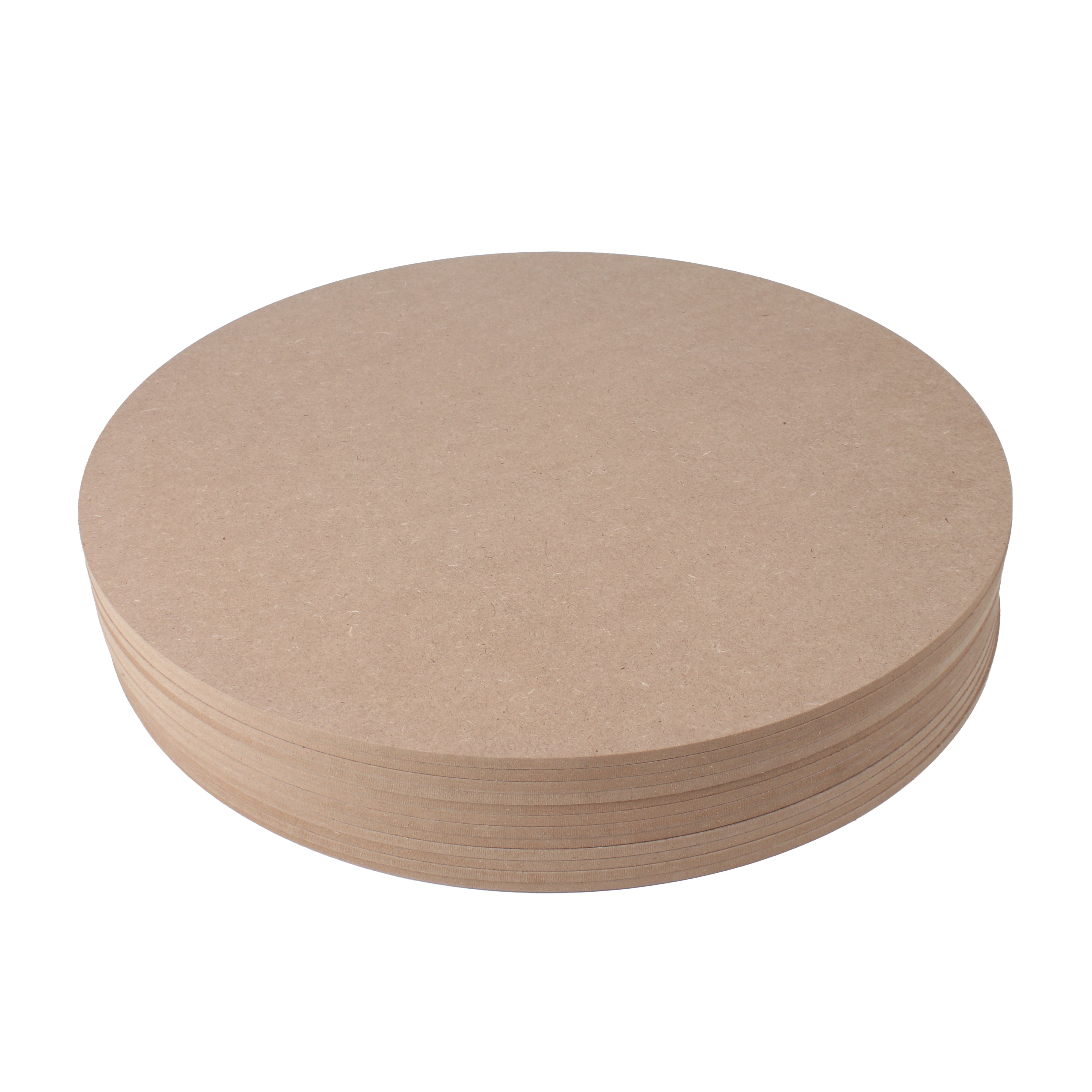 5.5mm MDF Blank round 16 Inch 12pc