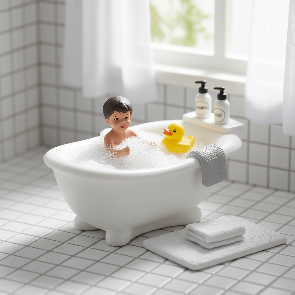 Miniature Bath Tub 1pc
