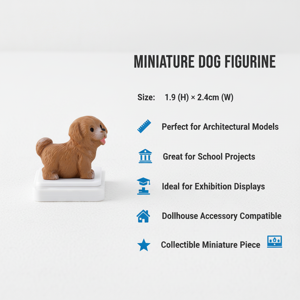 Miniature Dog 1pc