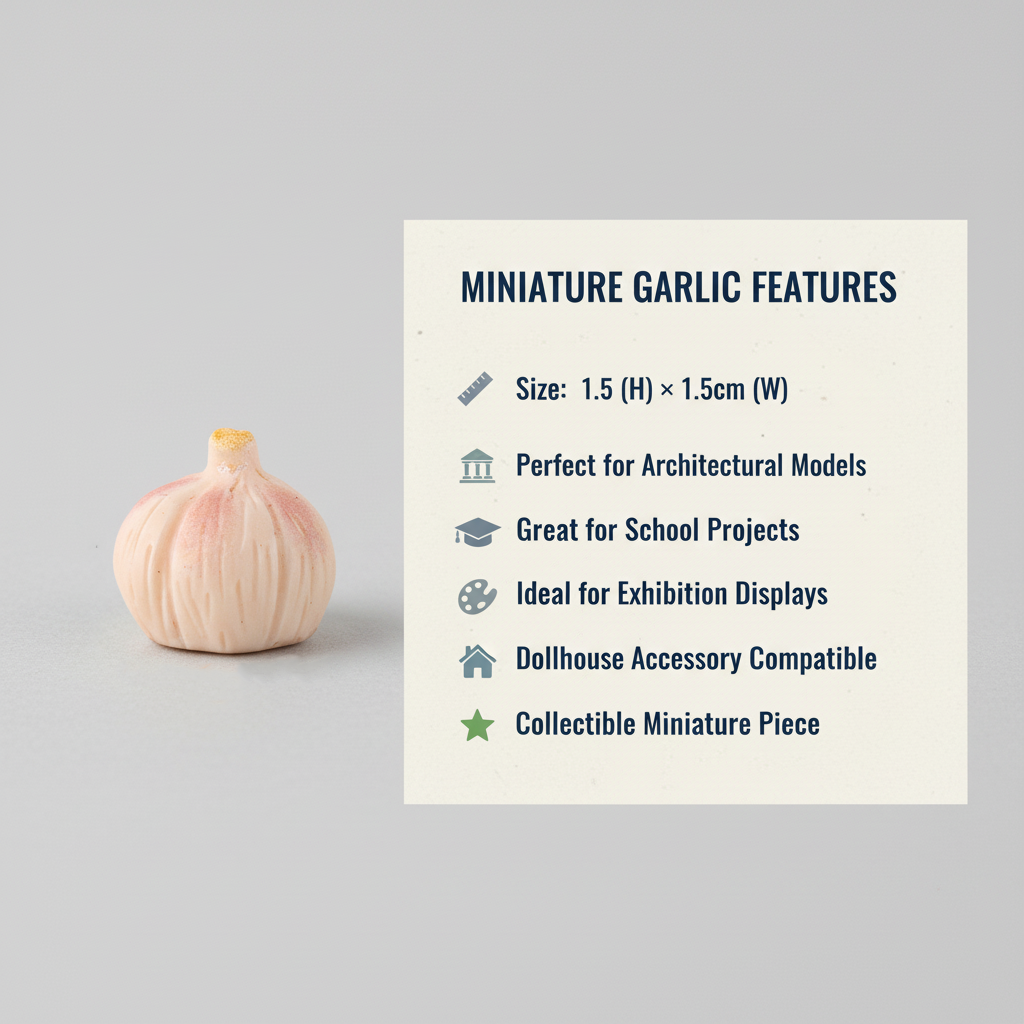 Miniature Garlic 1pc