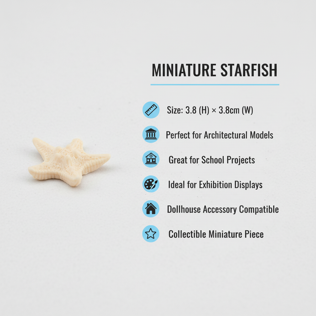 Miniature Star Fish 1pc