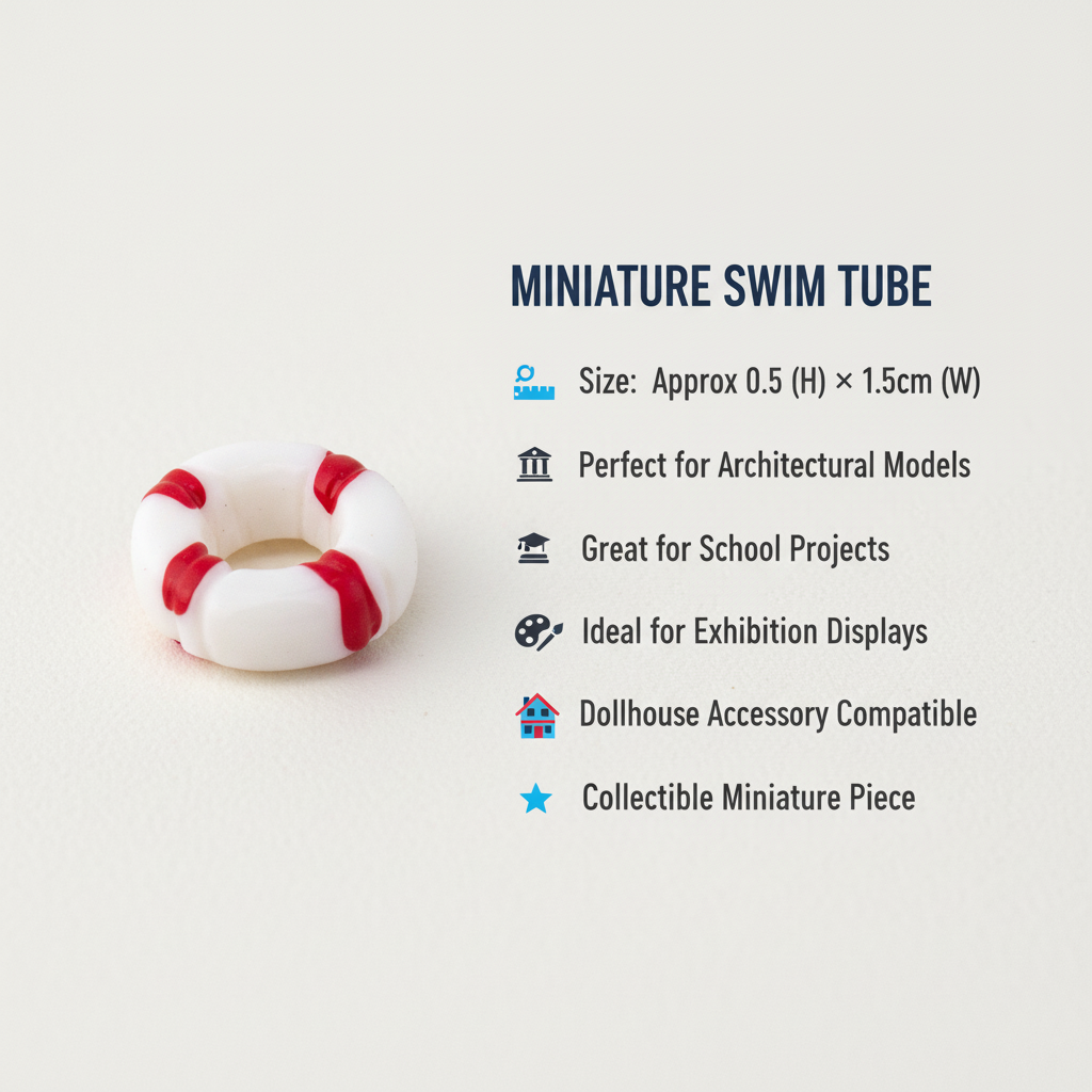 Miniature Life-buoy Ring 1pc